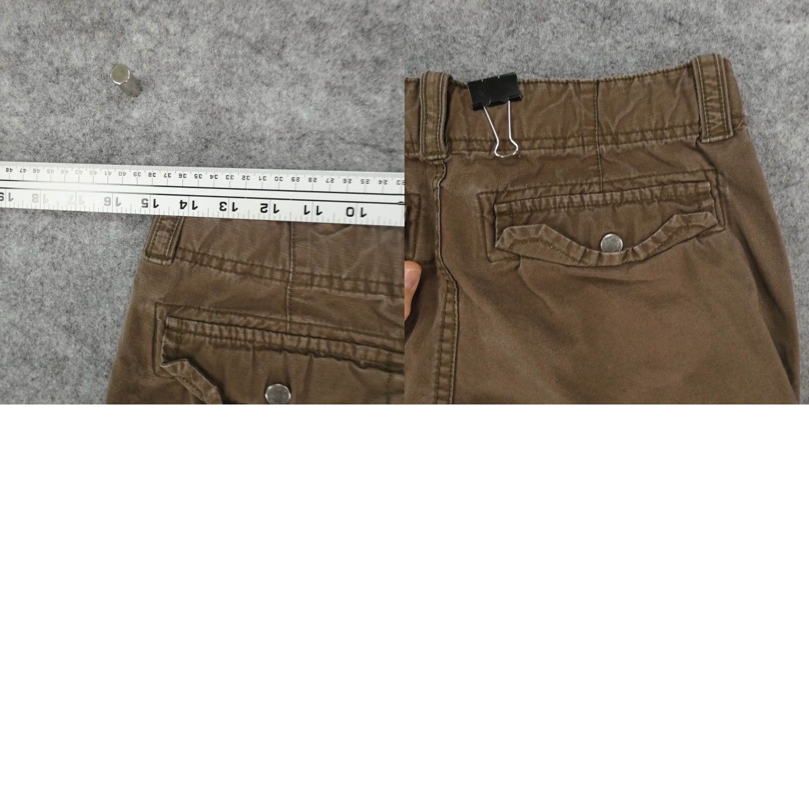 Vintage RedHead Cargo Shorts Mens 30 Brown Flat Front Casual Outdoors 30 Size US 30 / EU 46 - 9 Thumbnail