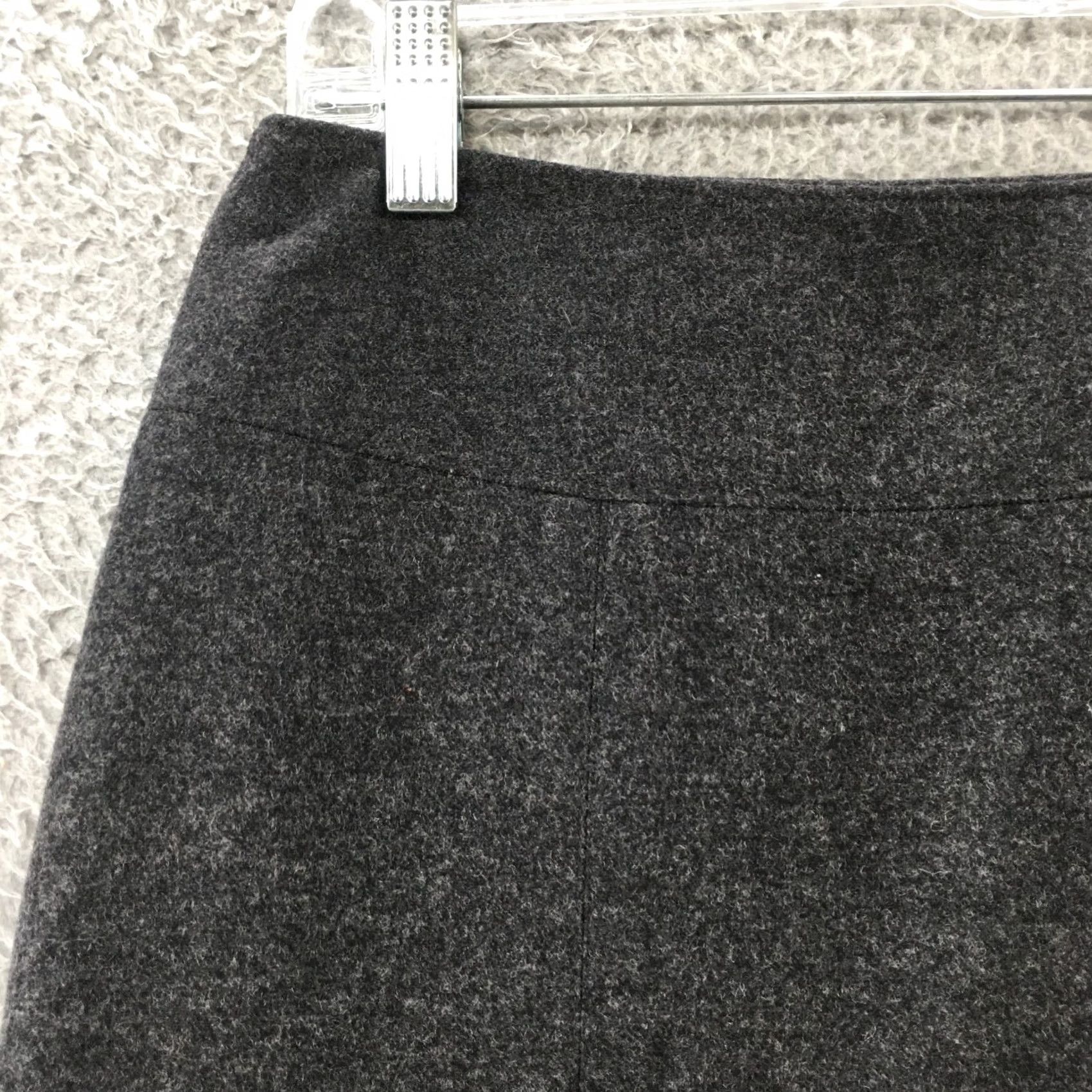 Banana Republic Banana Republic A-Line Wool Skirt Womens 8 Pleated Double Lined Side Zip Casual Size 30" / US 8 / IT 44 - 3 Thumbnail