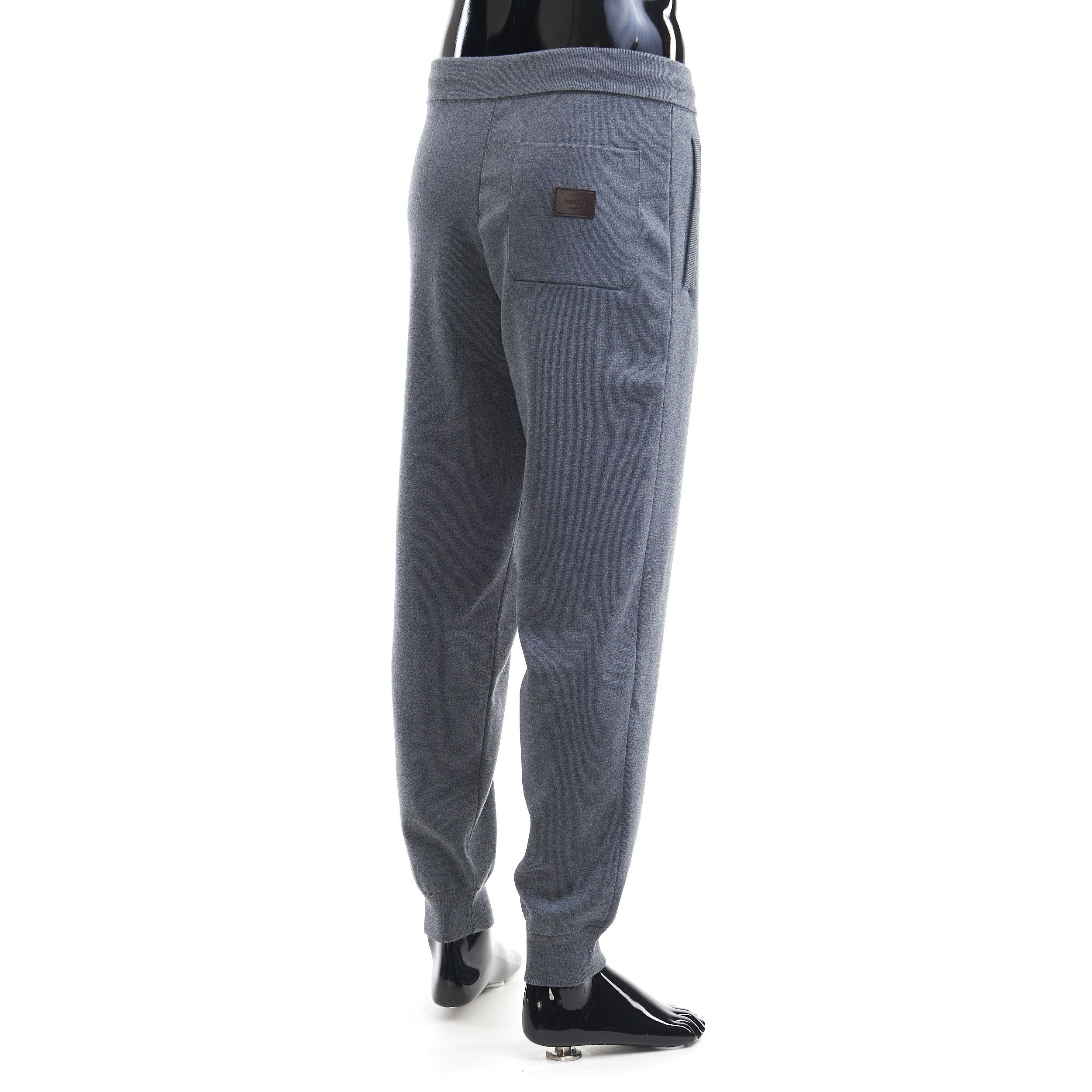 Berluti Wool Knit Pants With Leather Logo Embossed Patch Size M Size US 30 / EU 46 - 6 Thumbnail