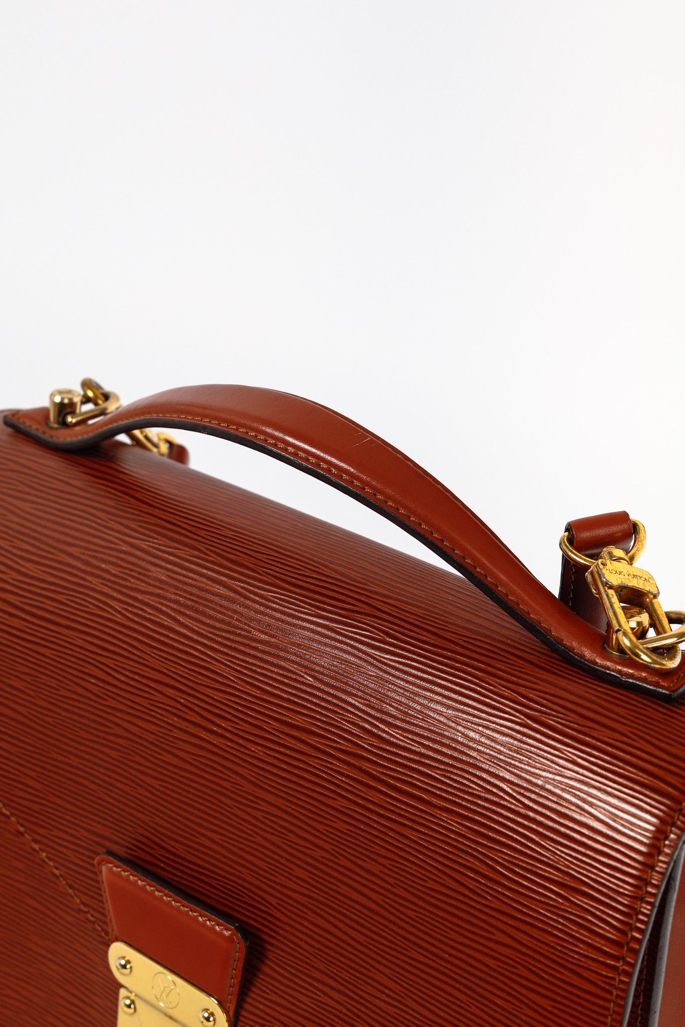 Louis Vuitton Louis Vuitton Monceau 28 Epi Leather Convertible Satchel Size ONE SIZE - 8 Thumbnail