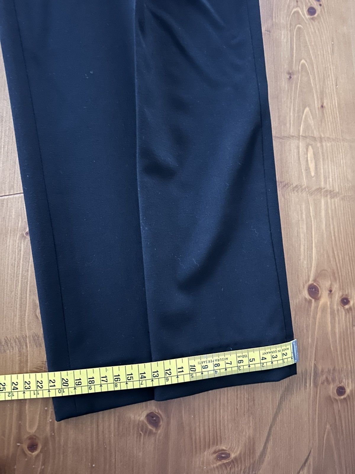Zara Zara Pleated Black Oversized Pants Size US 31 - 6 Thumbnail
