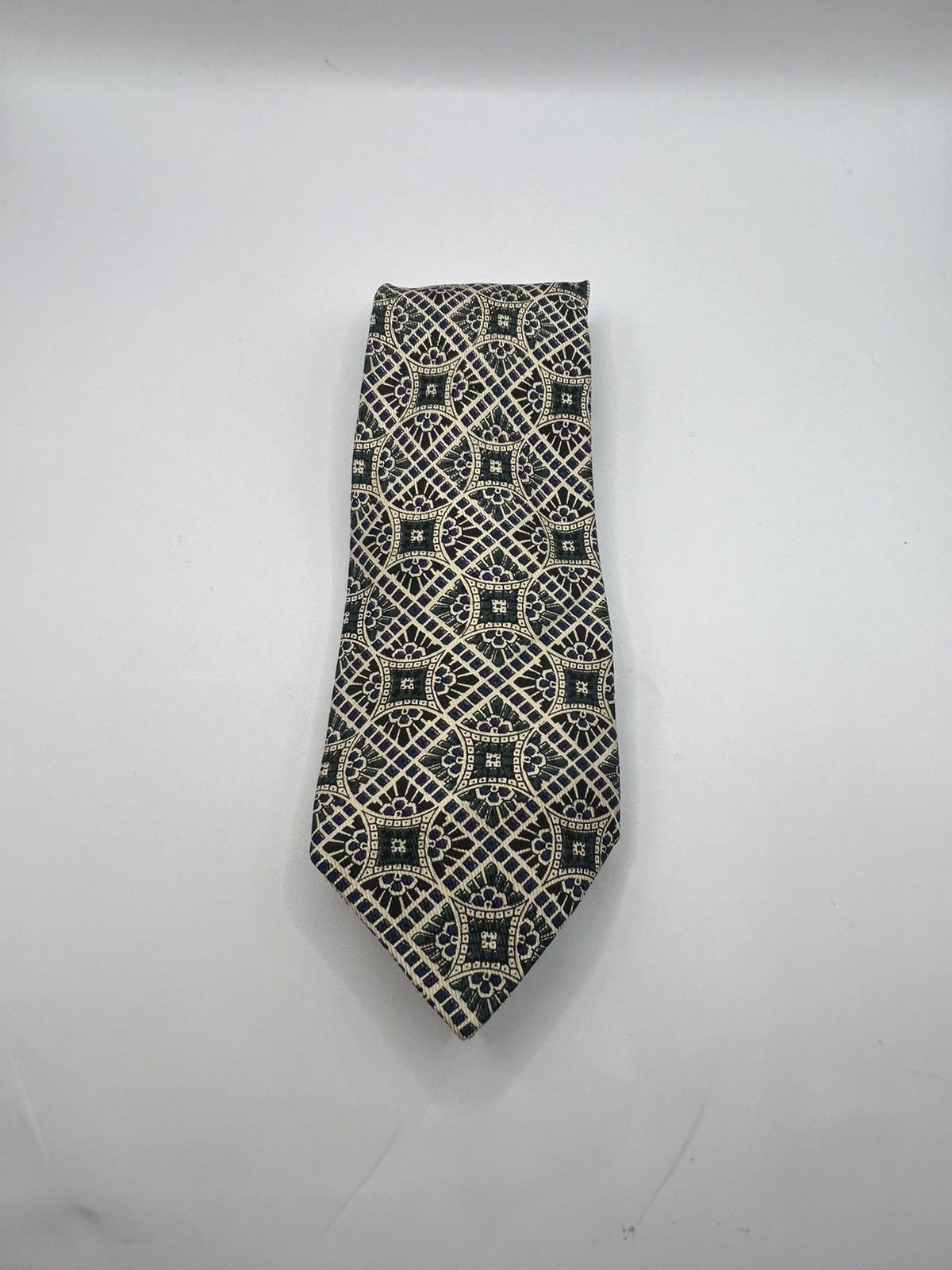 Pierre Balmain Vintage Pierre Balmain Geometric Pattern Tie Size ONE SIZE - 3 Thumbnail