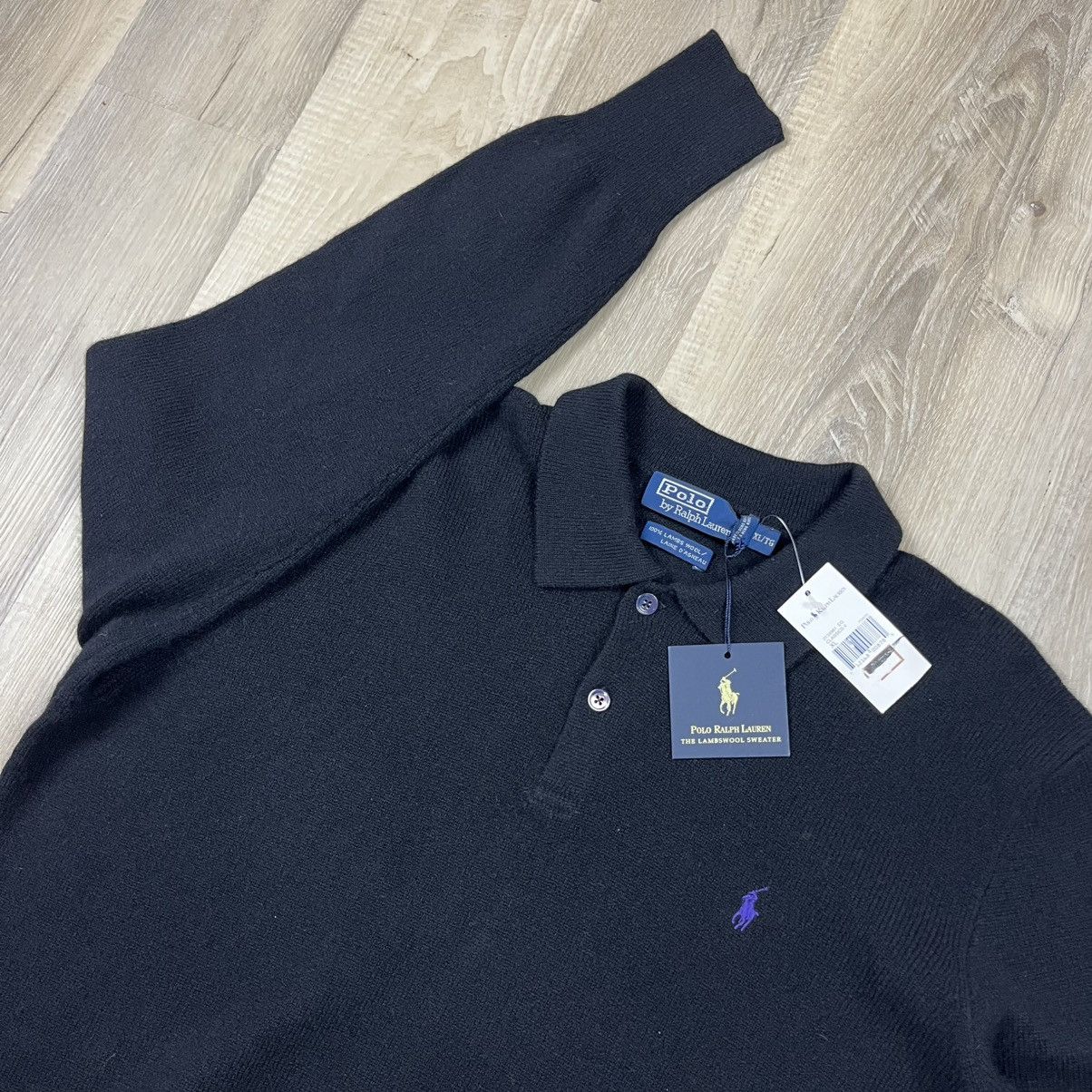 Polo Ralph Lauren VTG Polo Ralph Lauren Collar Sweater XL 100% Lambs Wool Size US XL / EU 56 / 4 - 1 Thumbnail