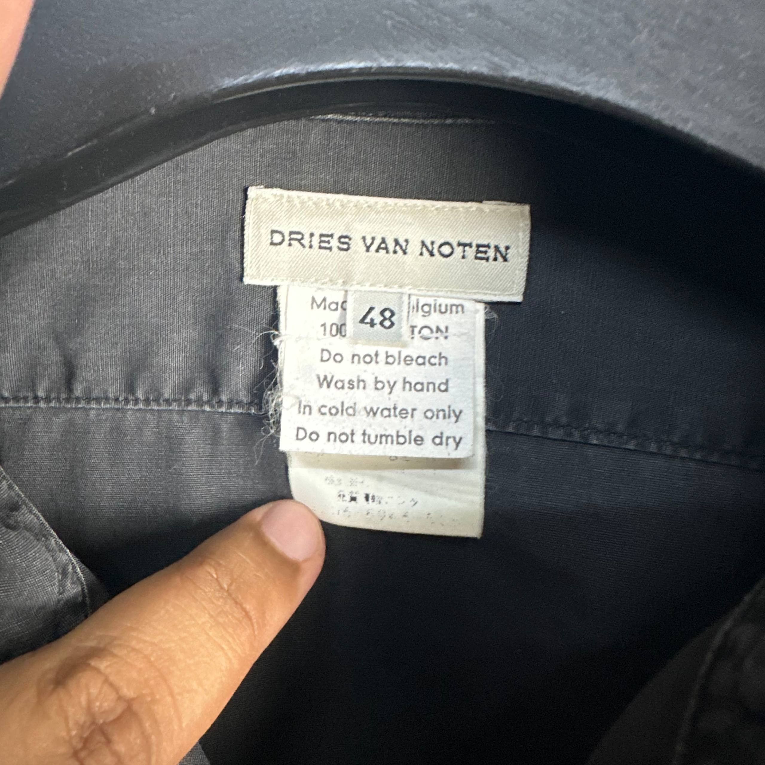 Dries Van Noten Archive Dries Van Noten Button Up Shirt Size US L / EU 52-54 / 3 - 4 Thumbnail