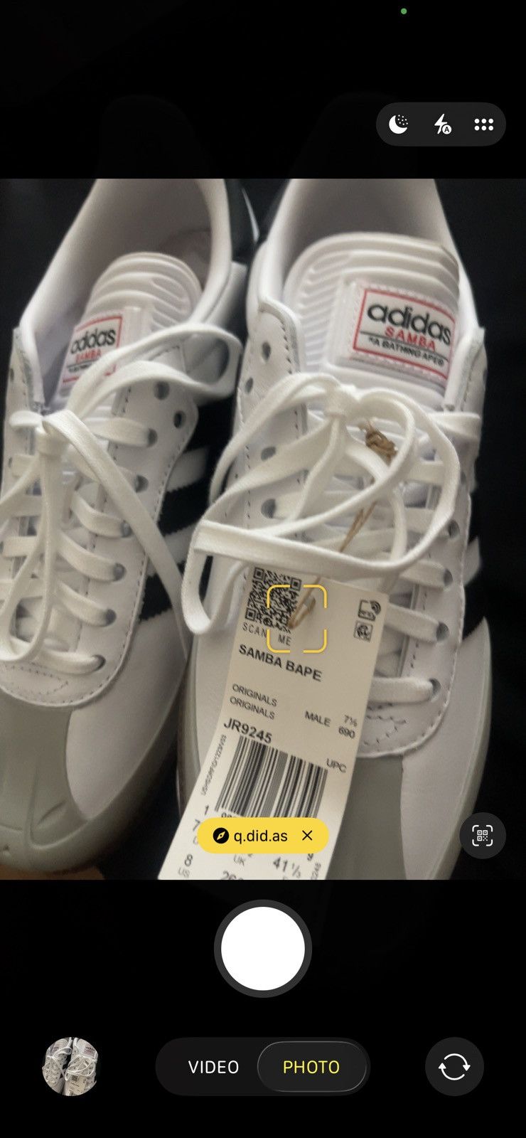 Adidas Bape x Adidas Sambas Size US 8 / EU 41 - 4 Thumbnail