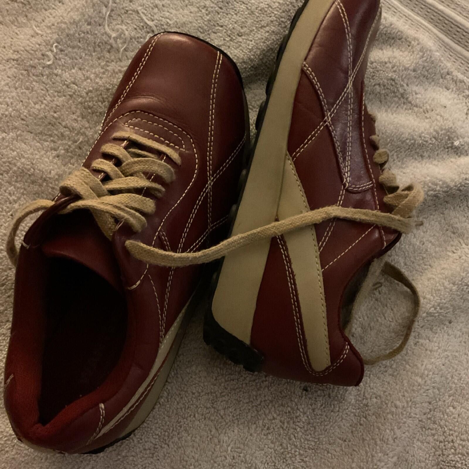 Wasted Paris Wanted Speed GM women’s Red/ tan Leather Golf Shoes sz 9 Size ONE SIZE - 6 Thumbnail
