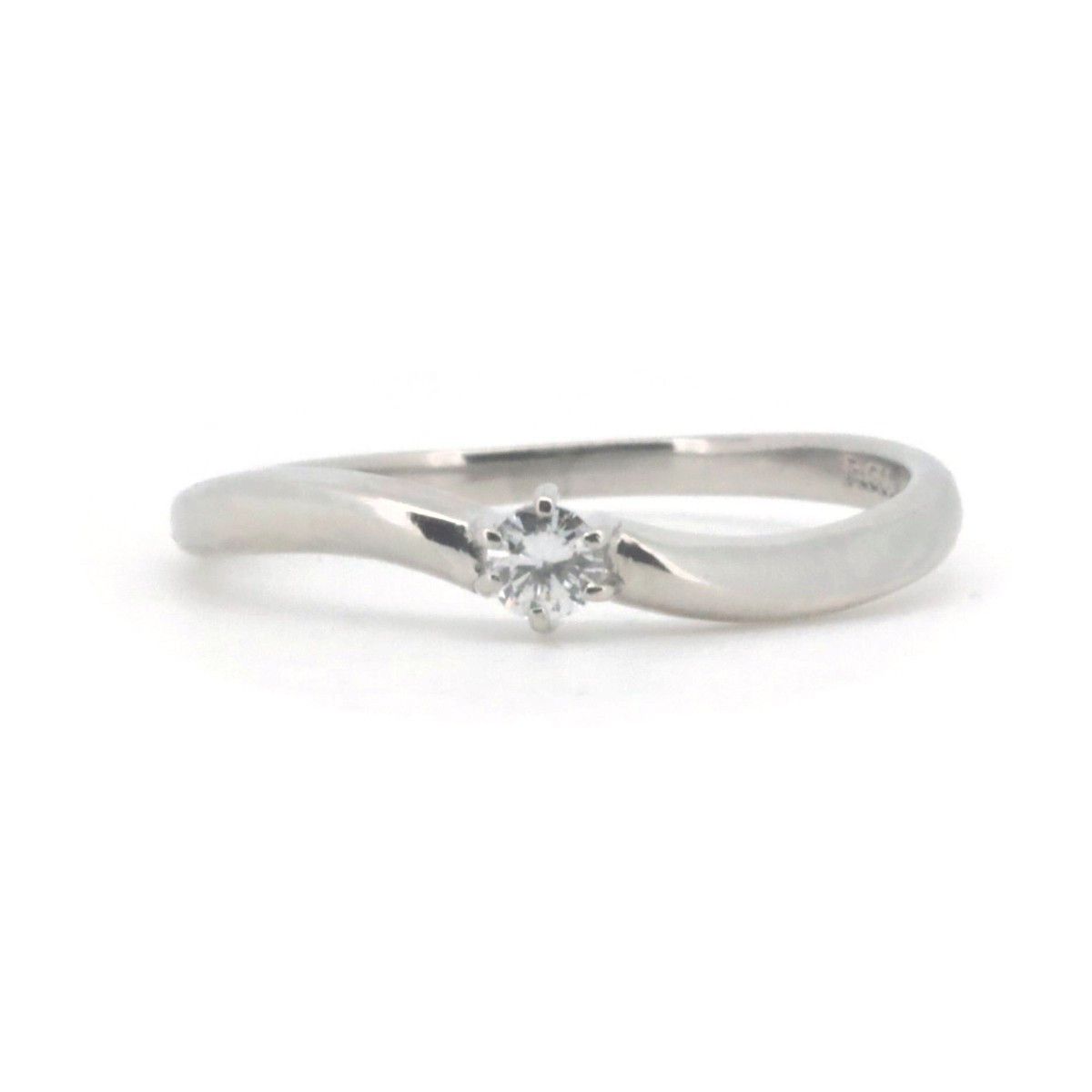 Other LuxUness Vendome Aoyama Diamond Platinum Ring Metal Ring Size ONE SIZE - 1 Thumbnail
