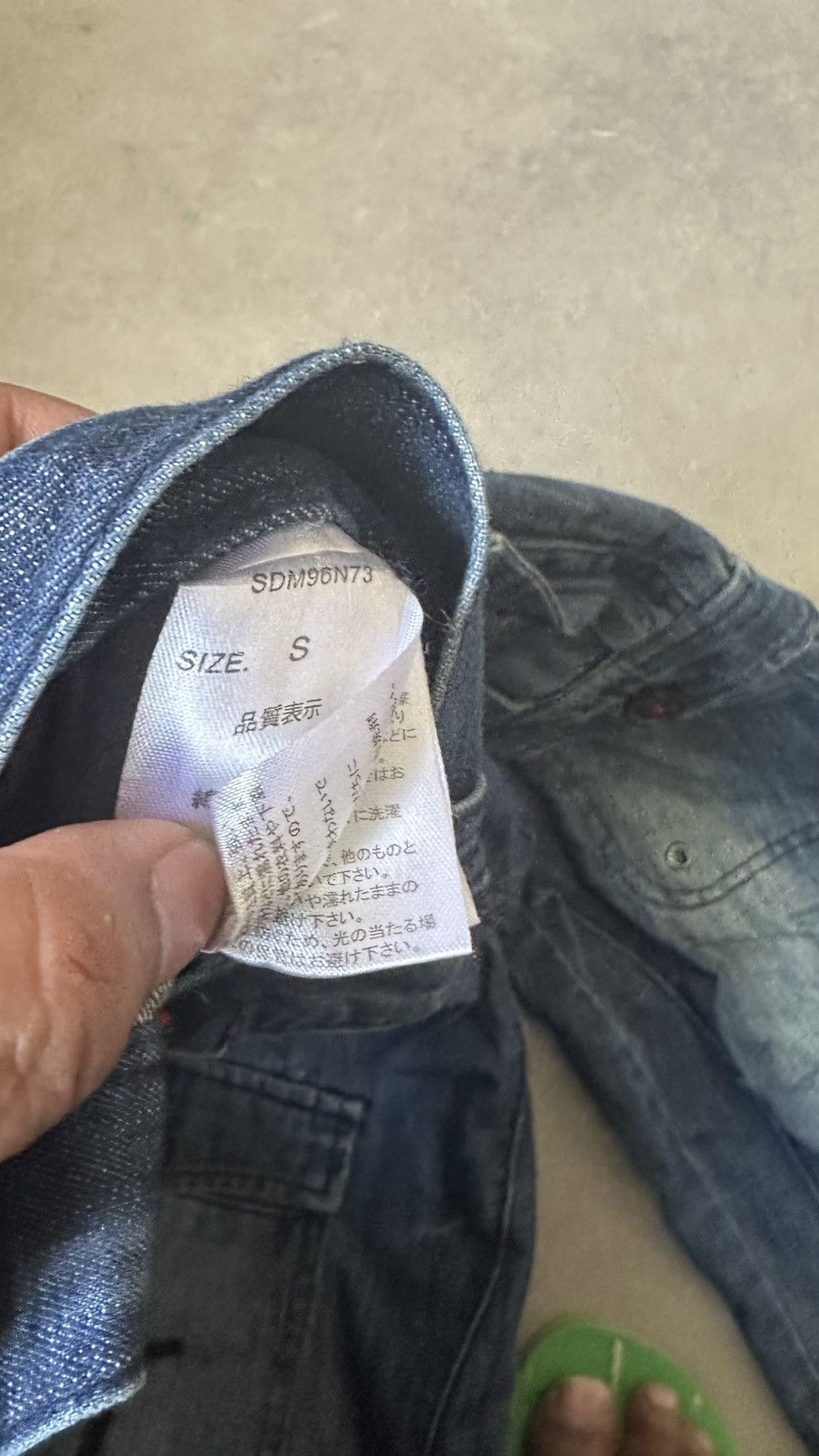 Japanese Brand JAPAN AVANT GARDE CARGO DENIM PANT Size US 31 - 10 Thumbnail