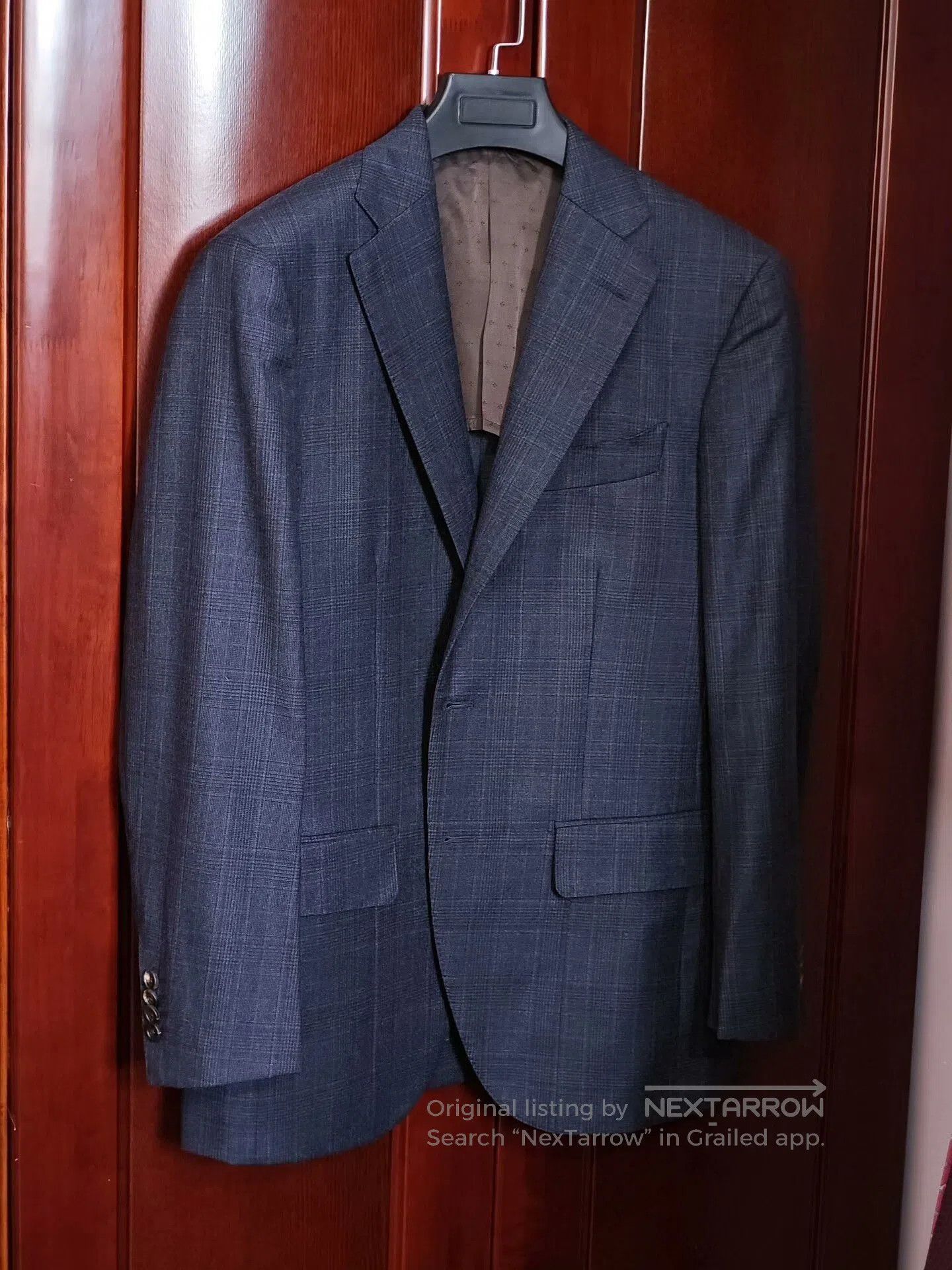 Tallia Custom Italian Wool Blend Suit Jacket. Size US M / EU 48-50 / 2 - 1 Thumbnail