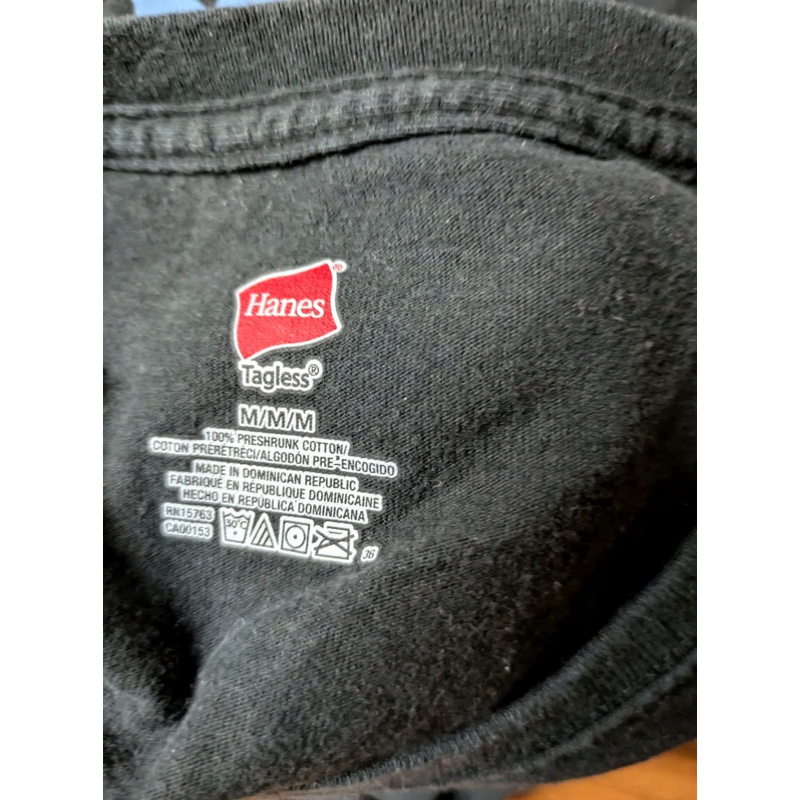 Hanes Primal Rite Primal Discipline T Shirt Hanes 100% Cotton Short Sleeve Crew Neck Black Medium Mens Band Punk Rock 00s Canvas Shirt Size US M / EU 48-50 / 2 - 4 Thumbnail