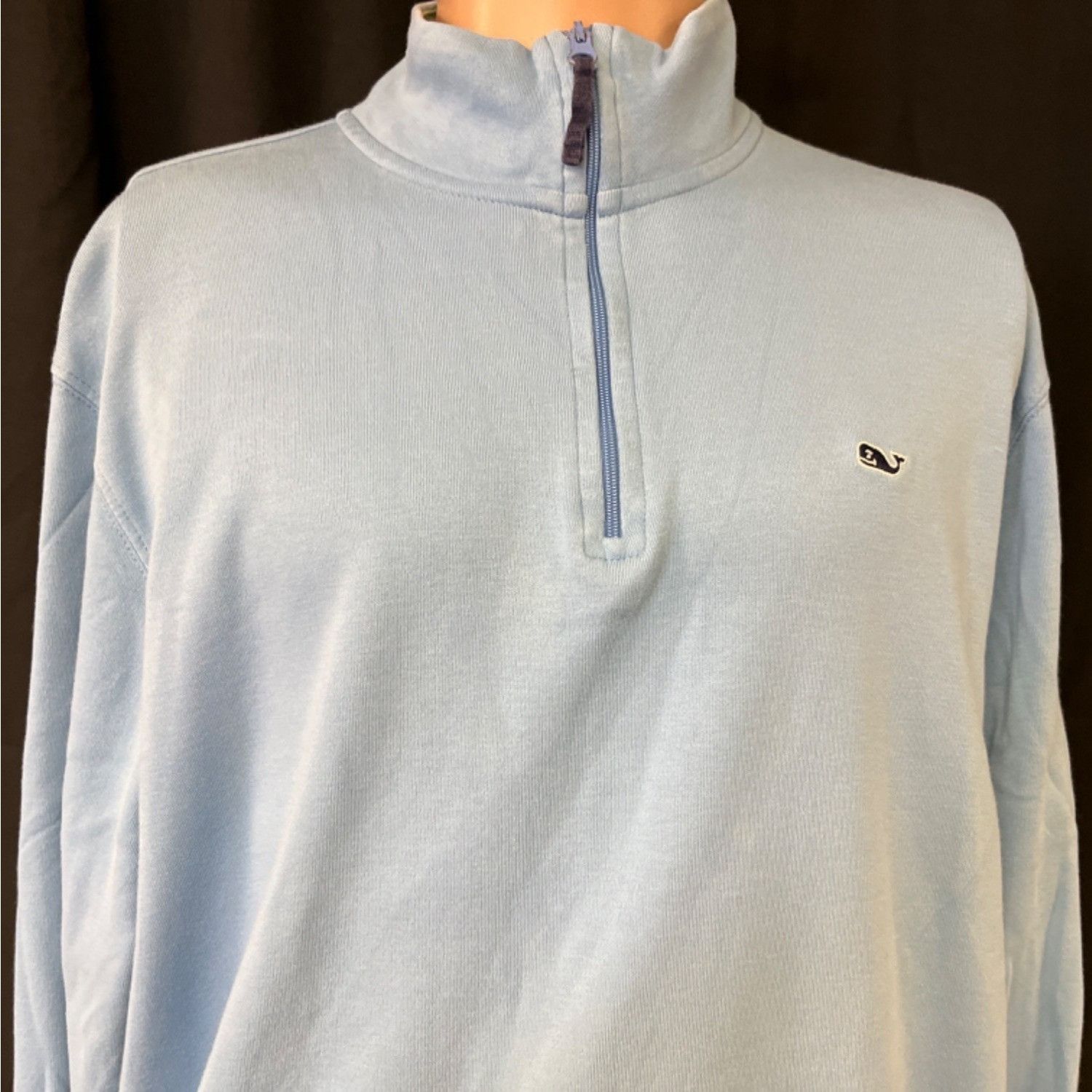 Vineyard Vines Vineyard Vine Men's Light Blue Sweatshirt/Pullover Sz L SKU Size US L / EU 52-54 / 3 - 3 Thumbnail