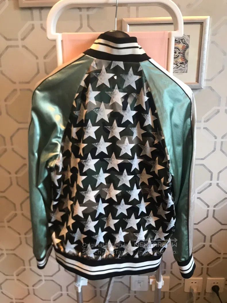 Valentino Valentino Camouflage Star Baseball Jacket Size US S / EU 44-46 / 1 - 5 Thumbnail