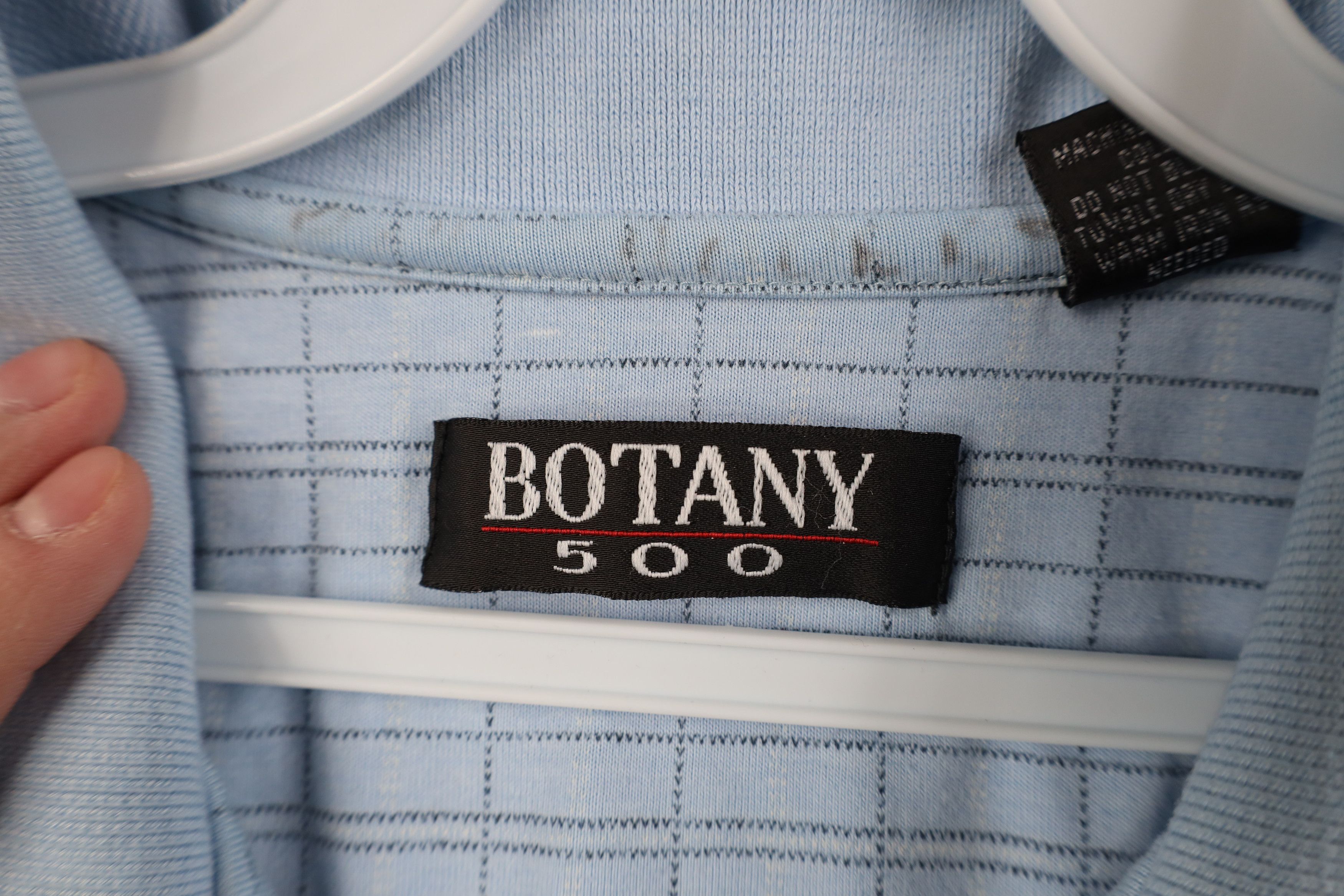 Vintage Vintage 90s Streetwear Pullover Polo Shirt Blue Plaid Size US XL / EU 56 / 4 - 7 Thumbnail