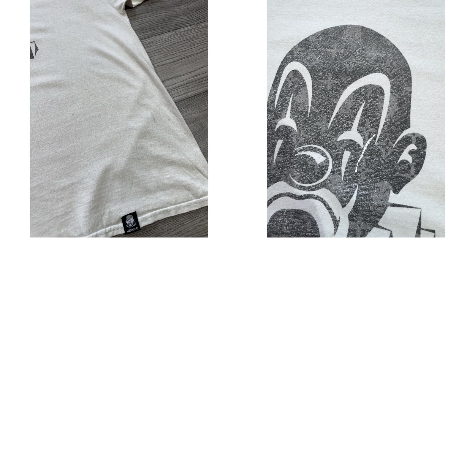 J Brand Joker T-Shirt White 2XL Mens Untouchable Reputation LA Size US XXL / EU 58 / 5 - 11 Thumbnail