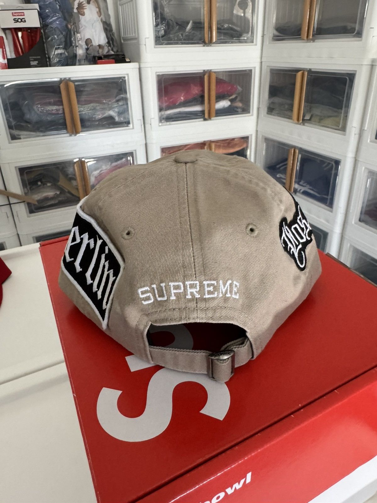 Supreme Supreme City Patches 6-Panel Hat Size ONE SIZE - 4 Thumbnail
