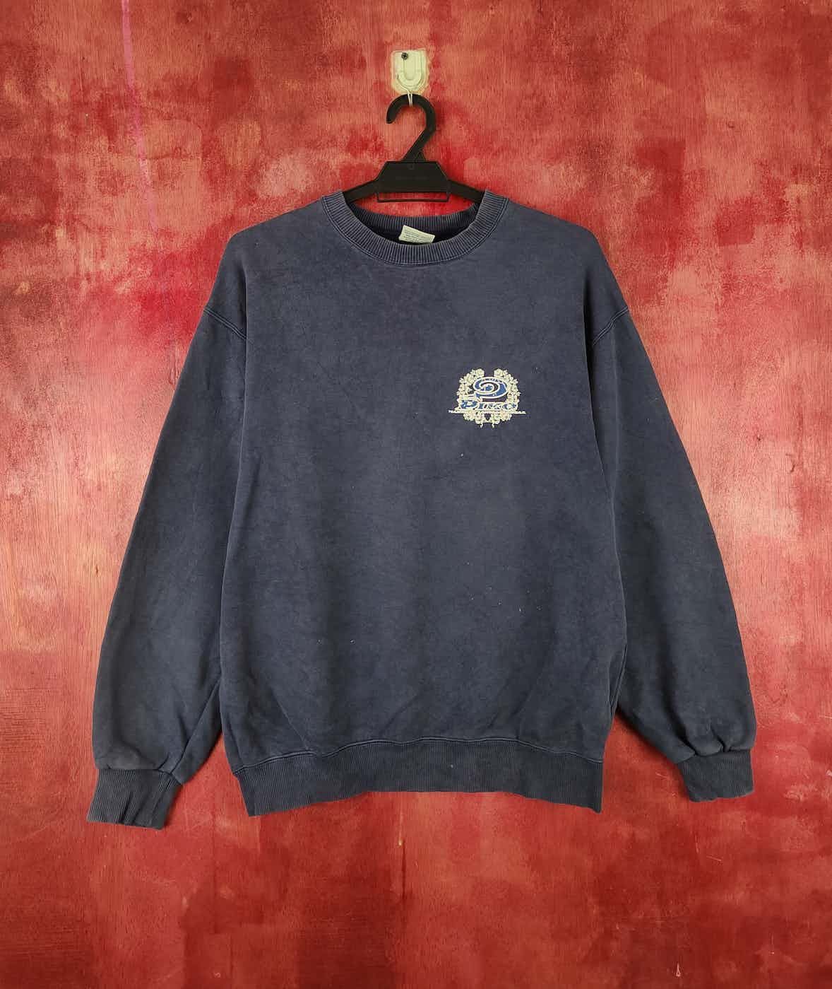 Japanese Brand × Vintage Piko vintage Dark Blue Faded Sweatshirts #S2288 Size US L / EU 52-54 / 3 - 13 Thumbnail