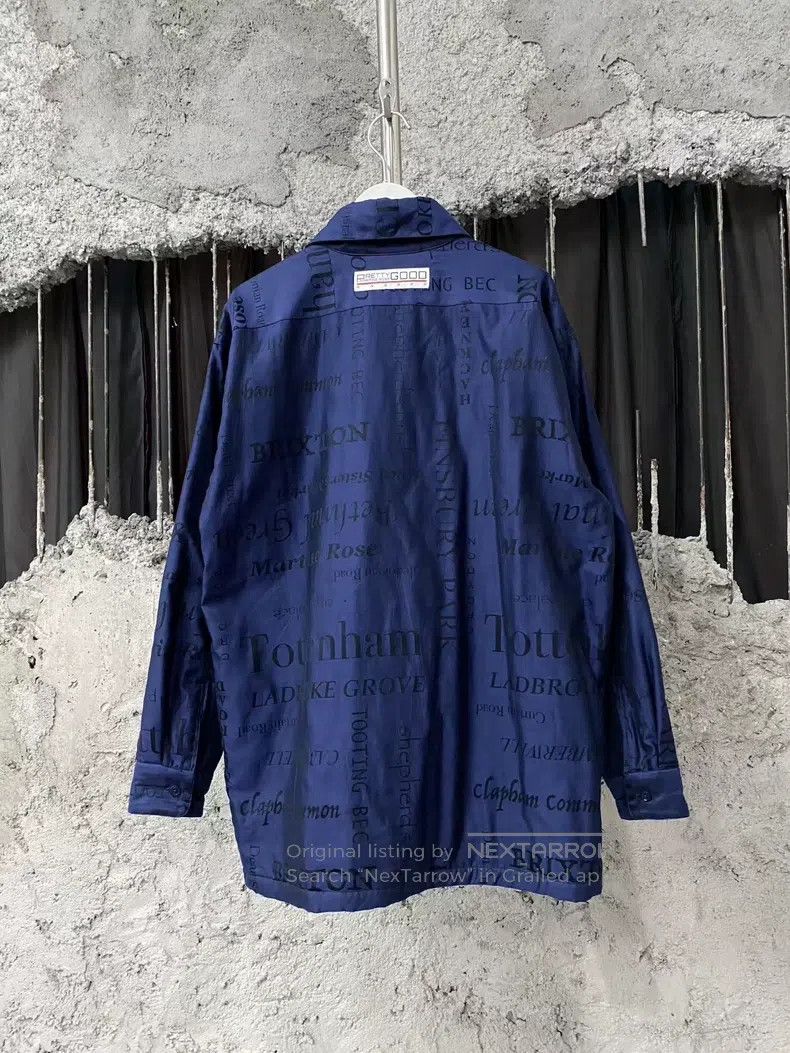Martine Rose Martine Rose Dark pattern mother's cotton jacket jacket Size US XS / EU 42 / 0 - 3 Thumbnail