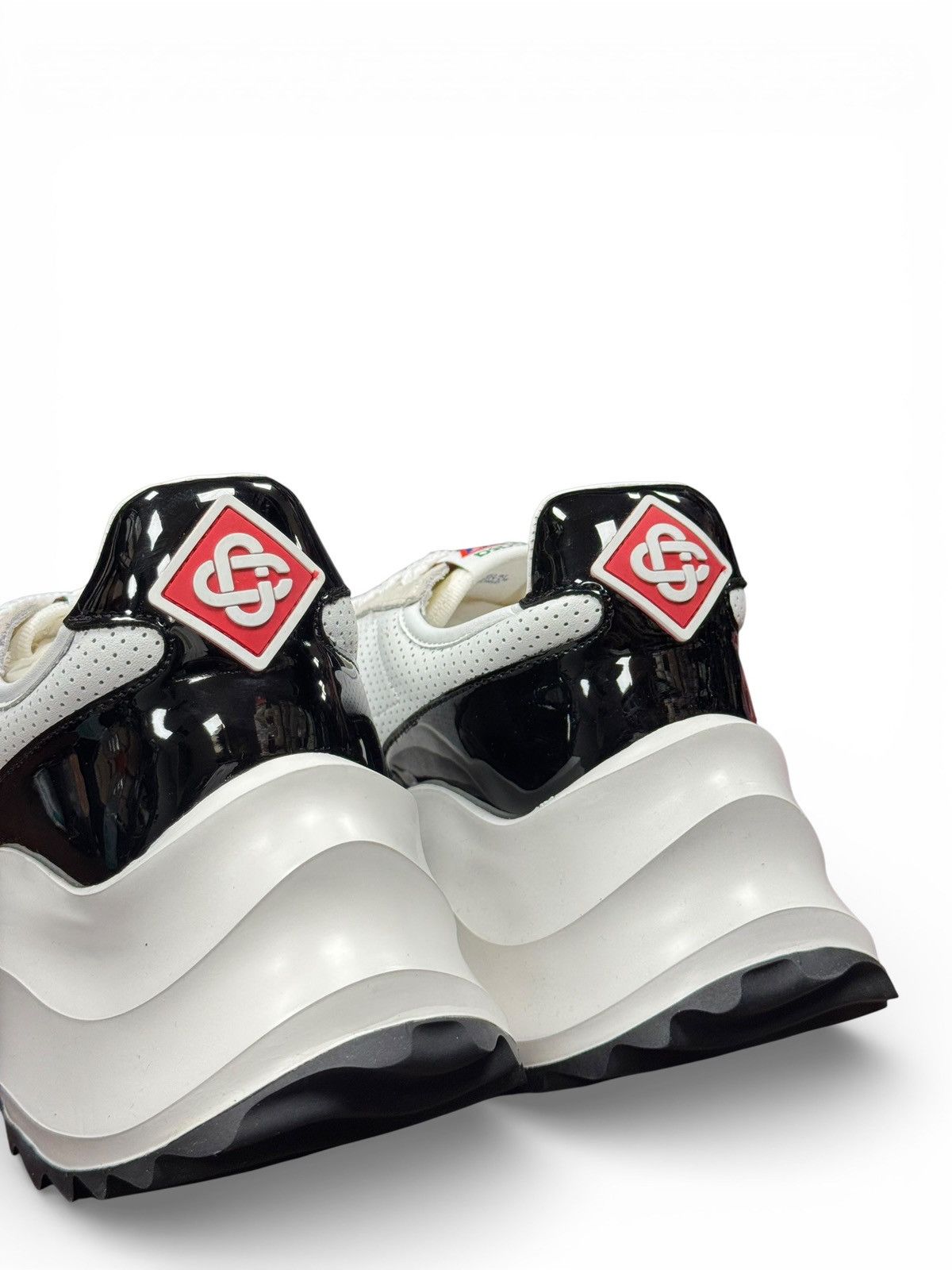 Casablanca Casablanca White Black Atlantis Sneaker Size US 11.5 / EU 44-45 - 6 Thumbnail