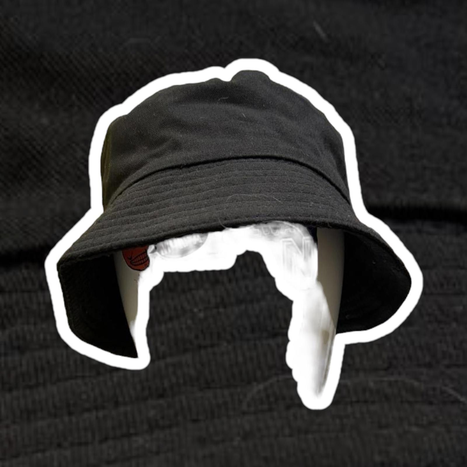 Designer Classic Black Bucket Hat Size ONE SIZE - 1 Thumbnail