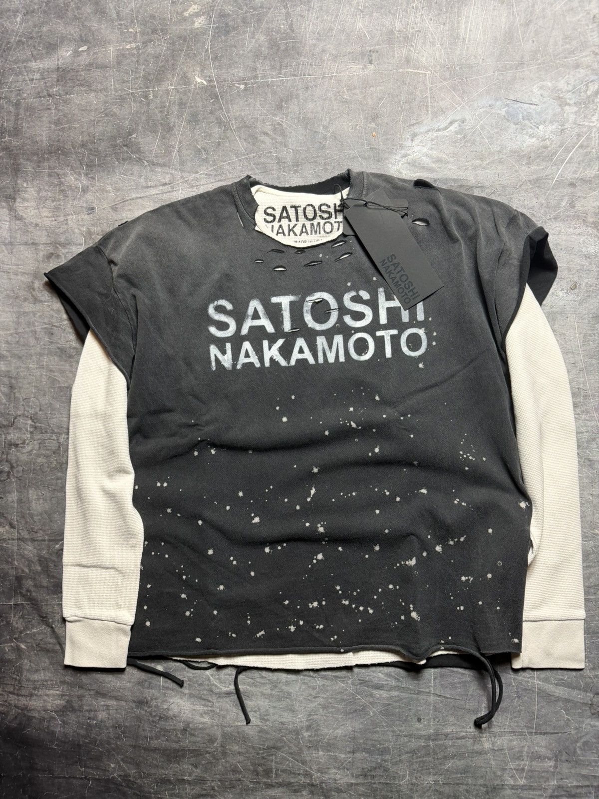 SATOSHI NAKAMOTO LUKE T-SHIRTS THERMAL