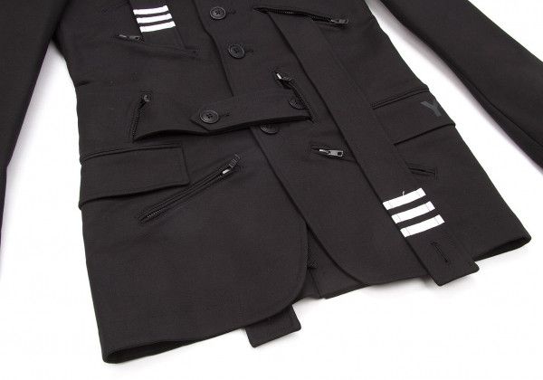Adidas × Y-3 × Yohji Yamamoto adidas Y-3 AW 15-16 Propaganda Runway Blazer AC3550 Size 40L - 12 Thumbnail