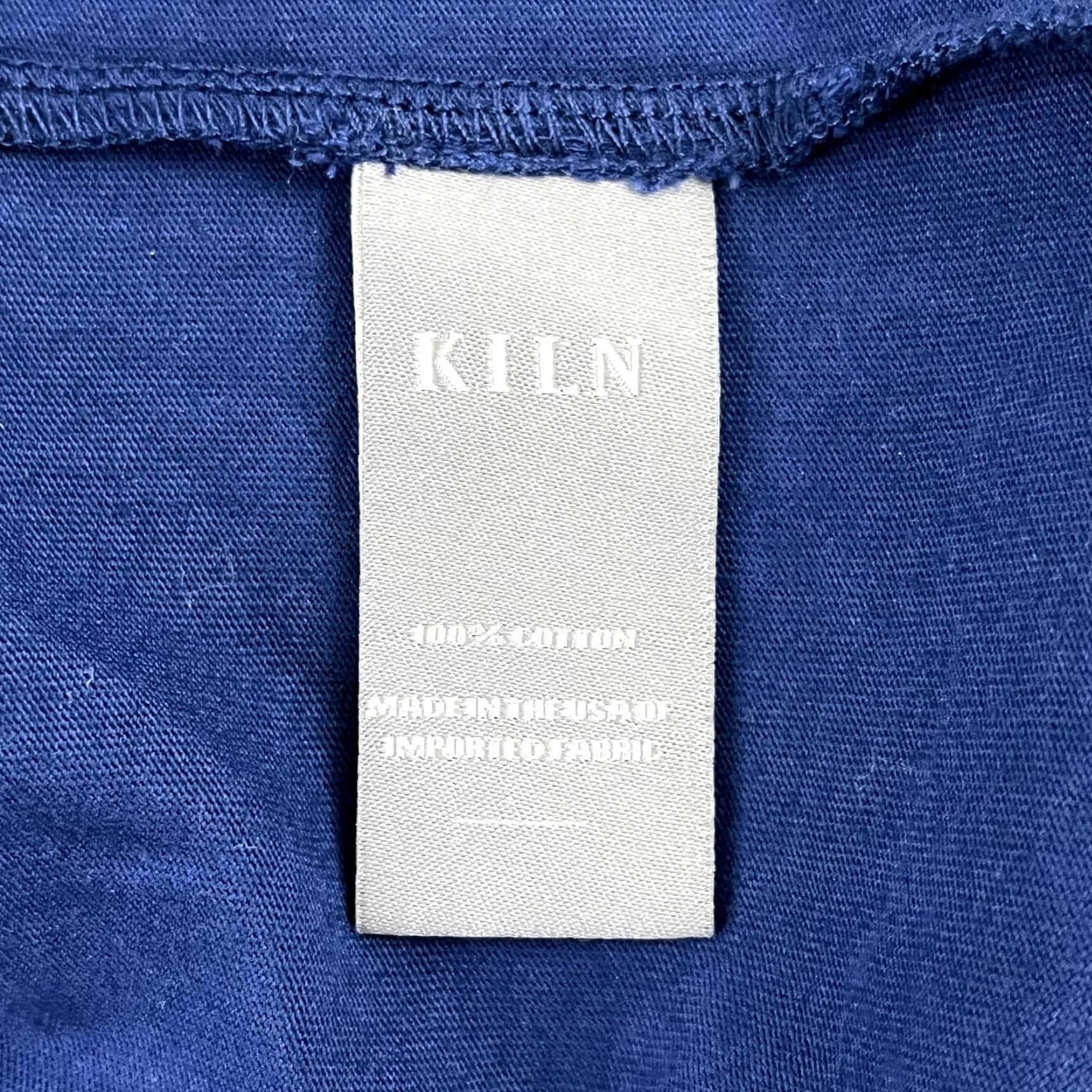 Vintage KILN Polo Shirt Mens Medium Blue 100% Cotton Premium USA Made Apparel Golf Preppy Classic Size US M / EU 48-50 / 2 - 6 Thumbnail