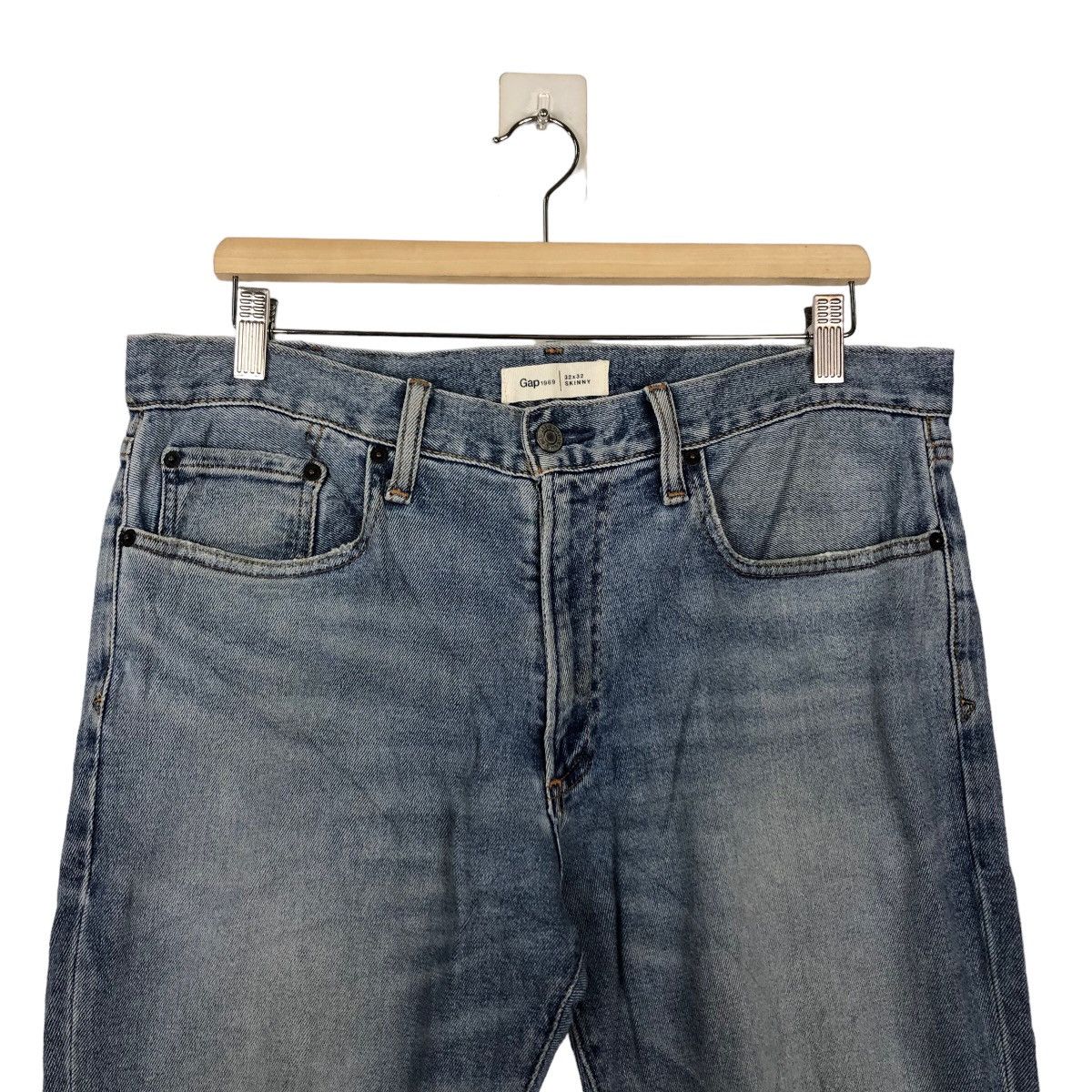 Japanese Brand 🔥90’s Rare Distressed Denim Jeans Vintage Gap 1969 Japan Size US 34 / EU 50 - 3 Thumbnail