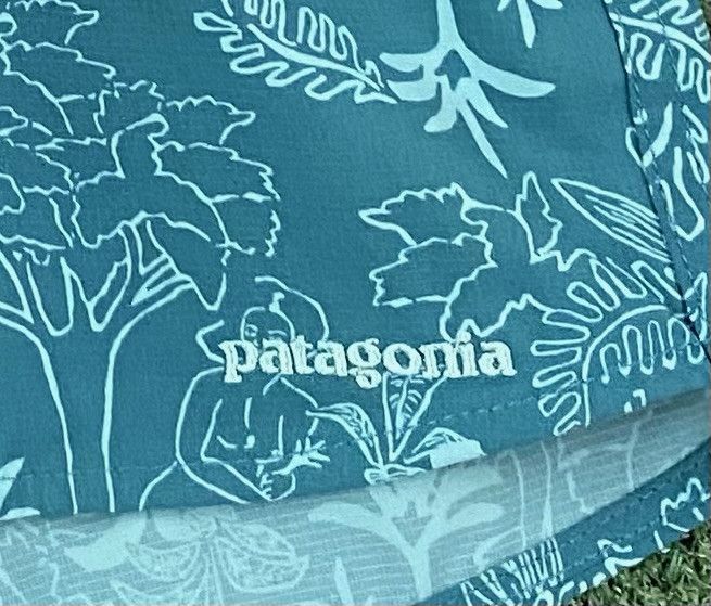 Patagonia Patagonia Micro Stretch Floral Patterned Shorts Small Size 29" - 3 Thumbnail