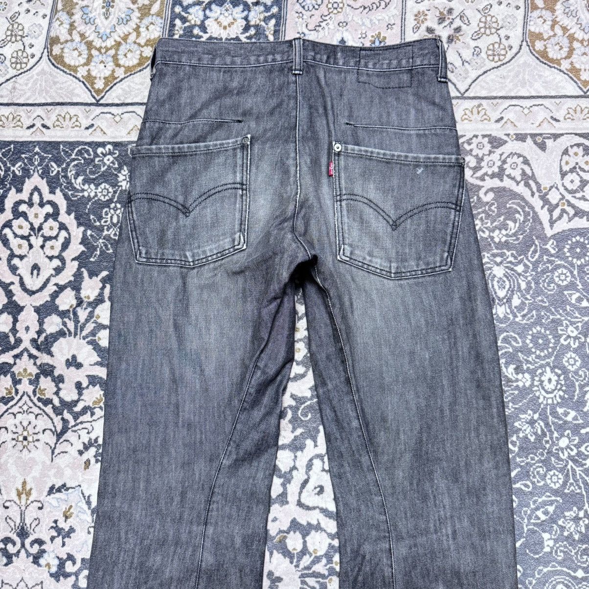 Levi's Vintage Levis Engineered Black Denim Baggy Jeans Size US 32 / EU 48 - 11 Thumbnail