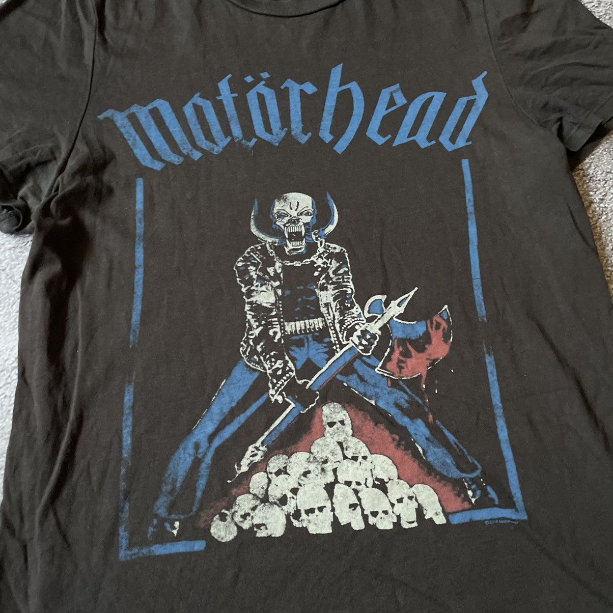 Vintage Vintage Y2K Motorhead Graphic Band Tee Black Goth Faded M Size US M / EU 48-50 / 2 - 6 Thumbnail