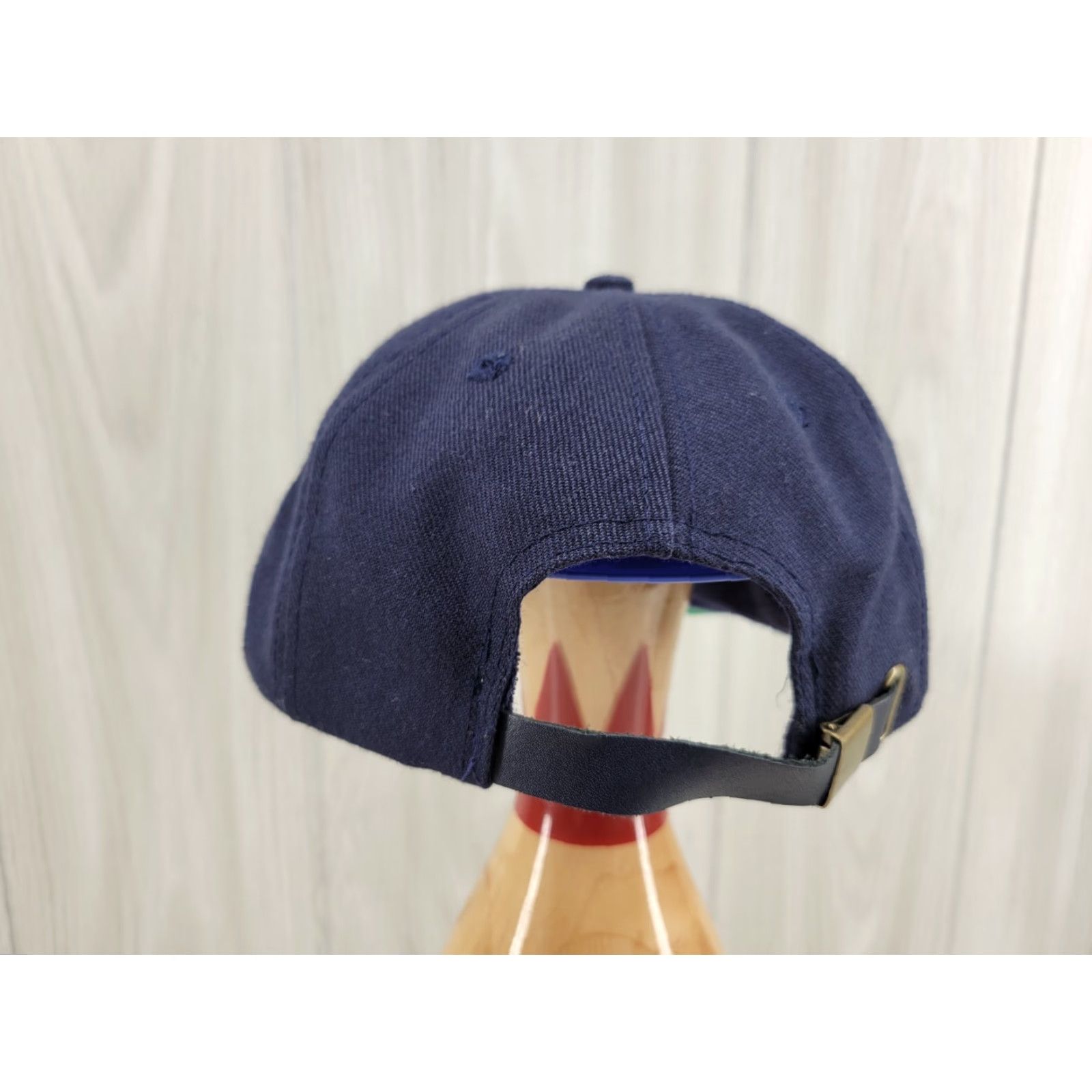 Vintage VINTAGE USS ESSEX CV-9 U.S NAVY SHIP HAT Rope U.S MILITARY BALL CAP Dark Navy Wool Adjustable Rope Undervisor Green Mens Hats Size ONE SIZE - 7 Thumbnail