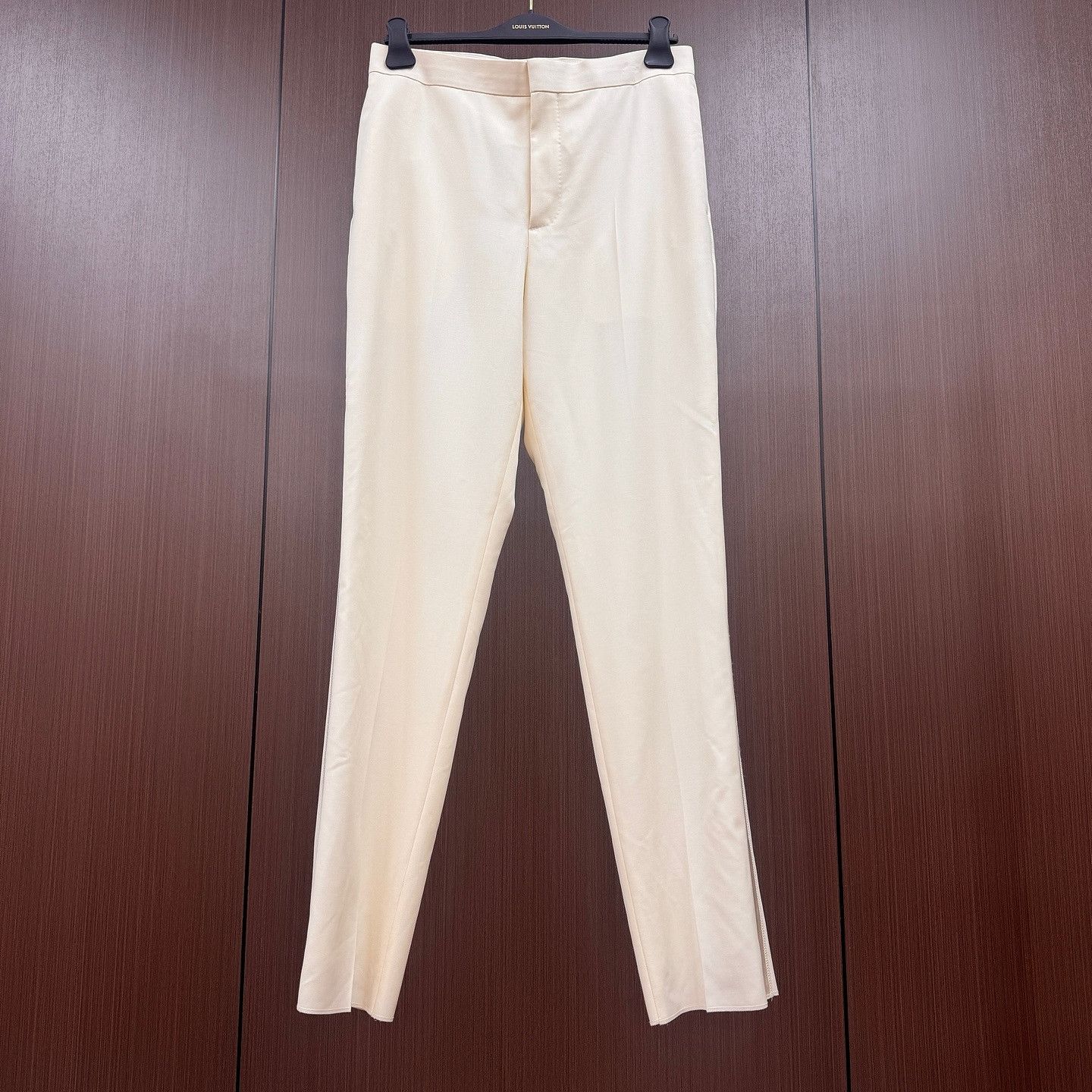 Dior Dior Beige Wool Trousers Size 30 Size US 30 / EU 46 - 1 Thumbnail