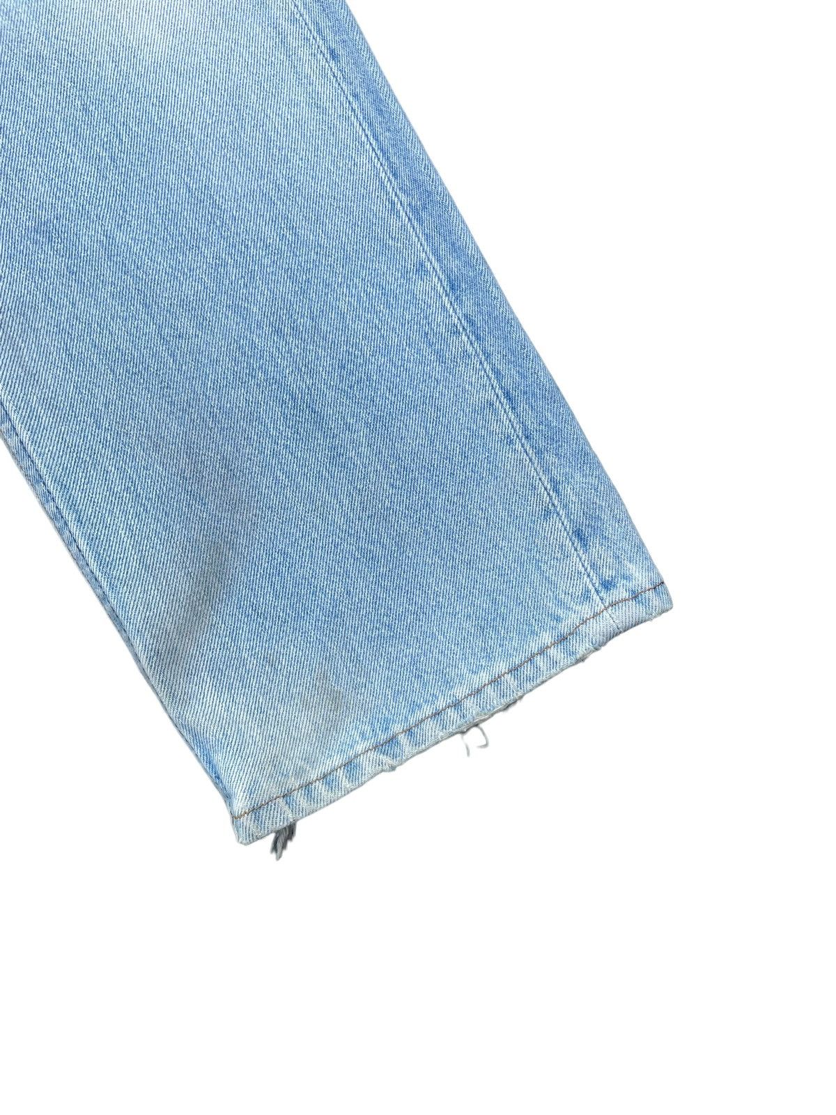 Levi's Vintage 1991 Levis 501 e Usa Faded Distressed Size US 31 - 6 Thumbnail