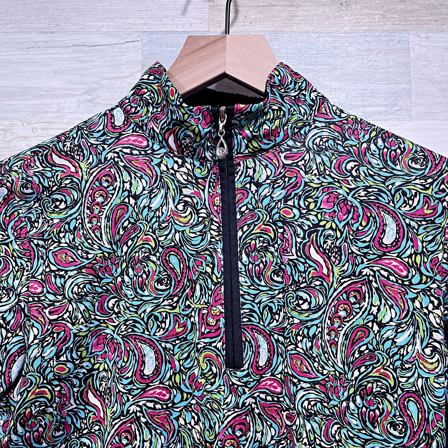 Other SANSOLEIL 3/4 Sleeve UV 50 Golf 1/4 Zip Top Womens XS Size XS / US 0-2 / IT 36-38 - 3 Thumbnail