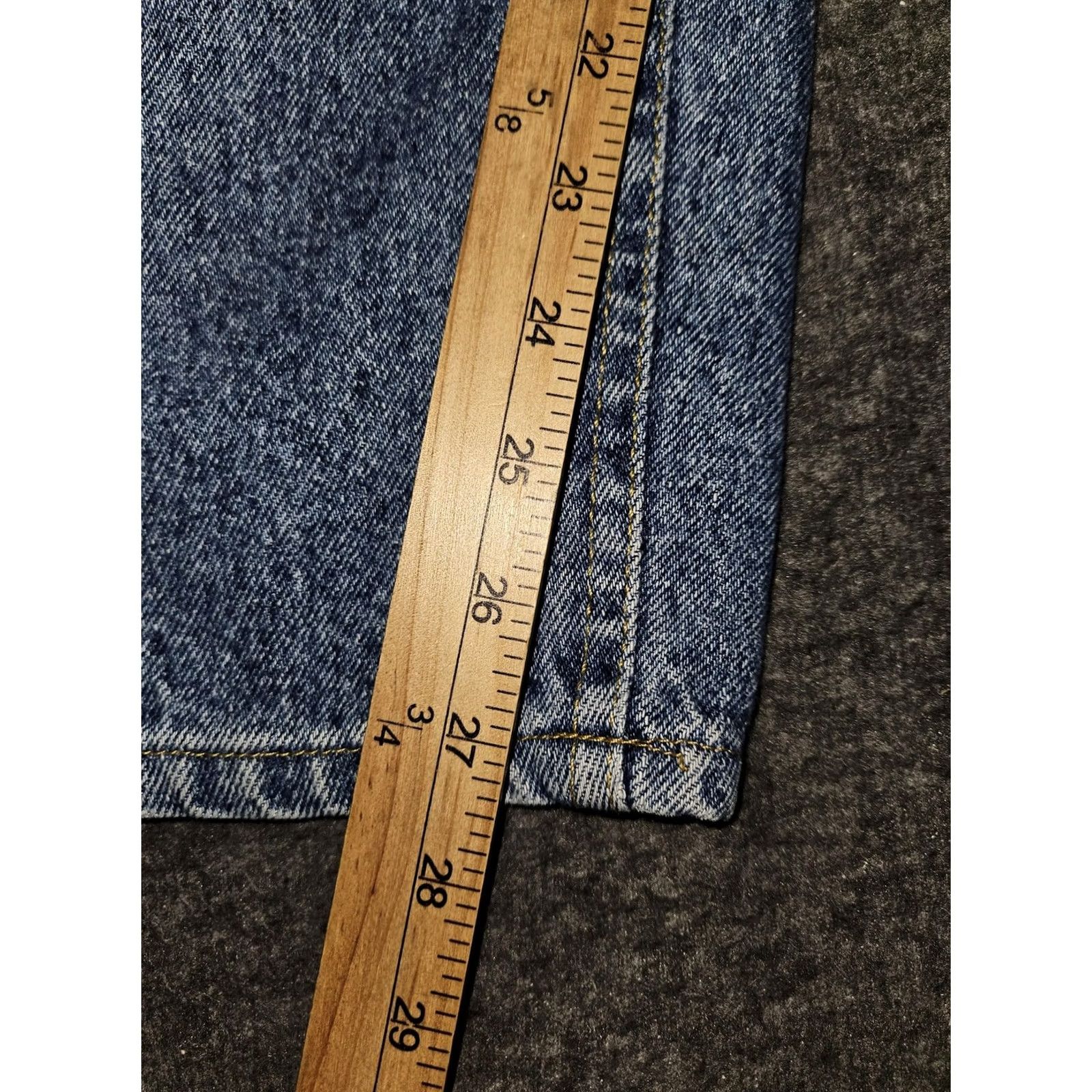 Lee VINTAGE Lee Jeans Womens 20W High Waist Tapered Leg Made USA 90s Denim Pants Size 42" / US 20 - 6 Thumbnail