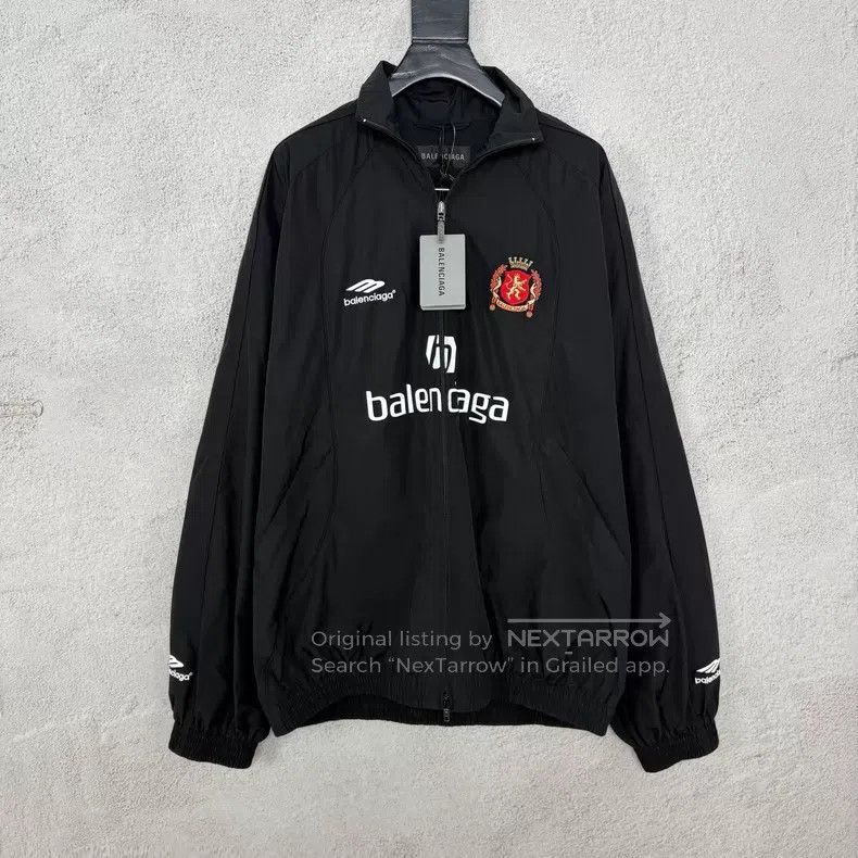 Balenciaga Balenciaga Manchester United Soccer Windbreaker Jacket Size US S / EU 44-46 / 1 - 1 Thumbnail