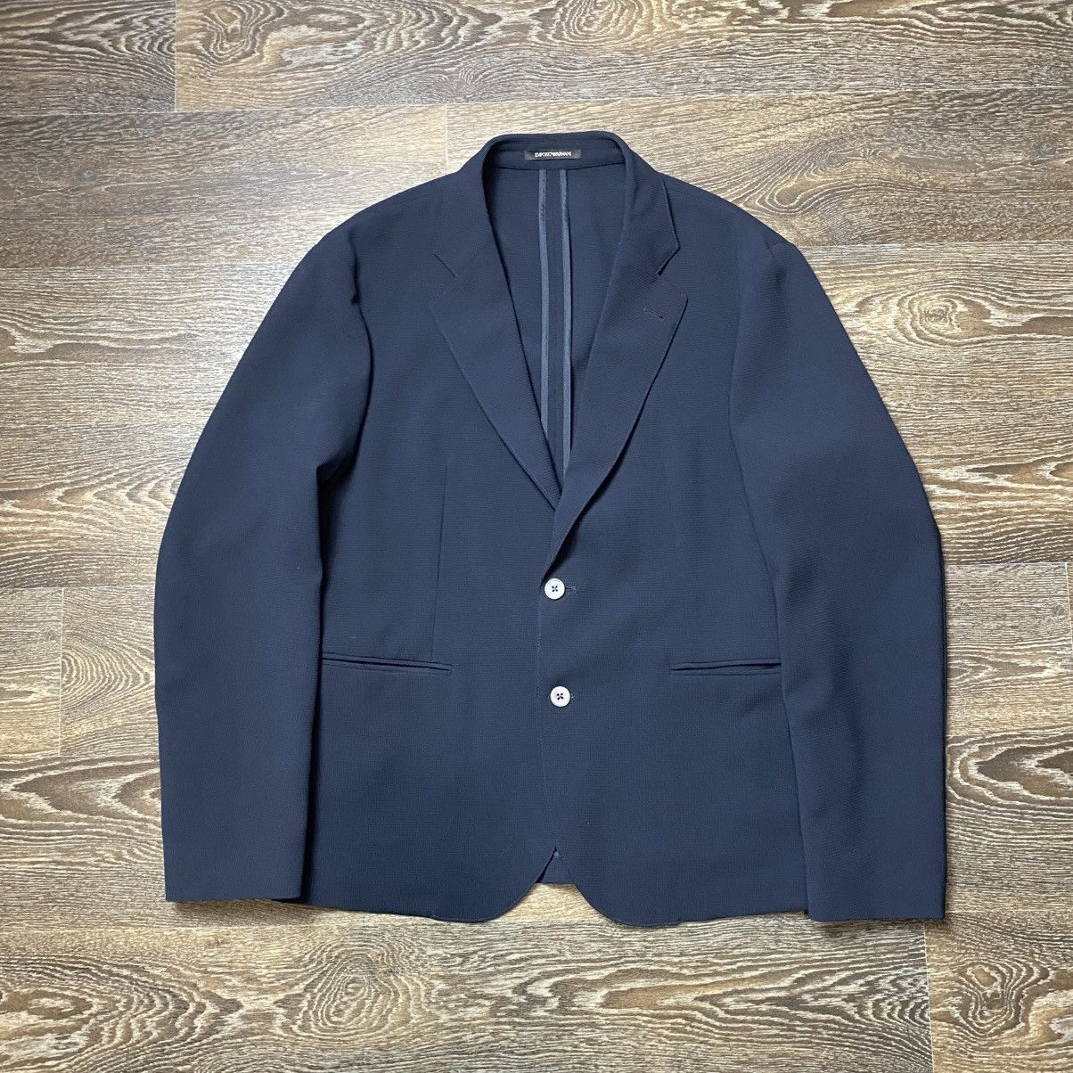 Emporio Armani Emporio Armani ICON Navy Blue Suit Jacket Pants Size 54 Size US L / EU 52-54 / 3 - 4 Thumbnail