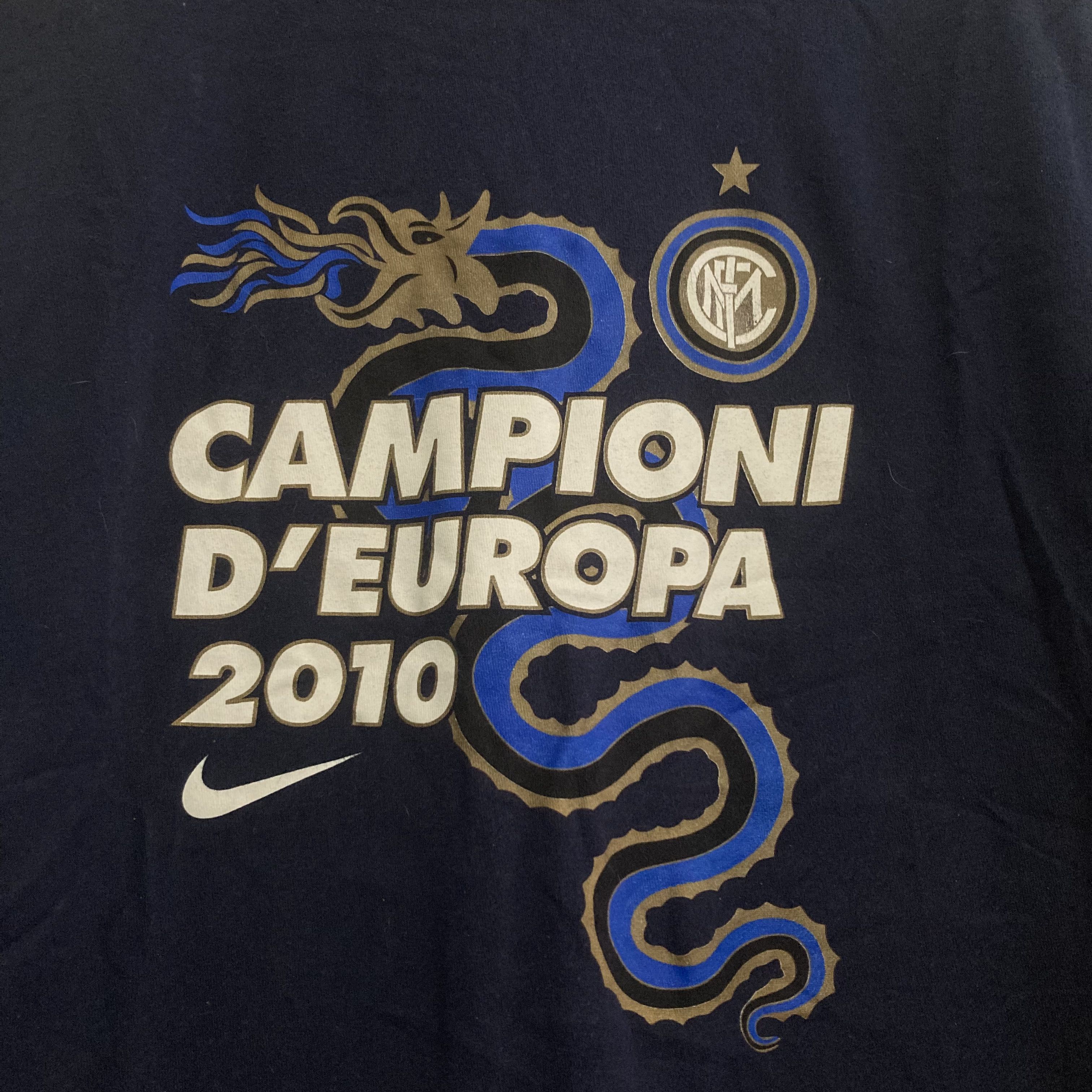 Nike Inter Milan Nike Tee Champions League Winners 2010 Large Size US L / EU 52-54 / 3 - 2 Thumbnail