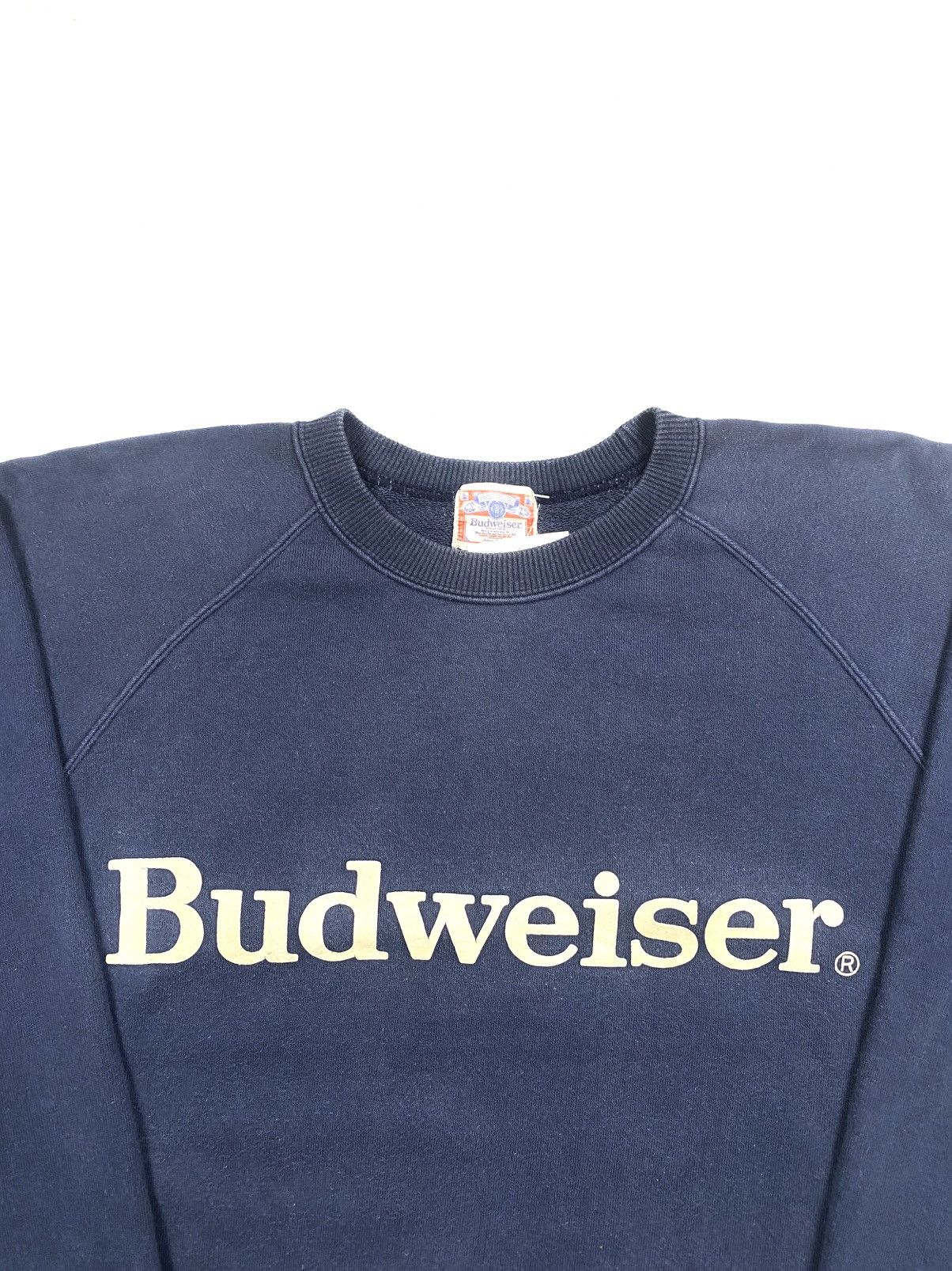 Budweiser Vintage 90s Budweiser Boxy Crewneck Size US S / EU 44-46 / 1 - 2 Thumbnail