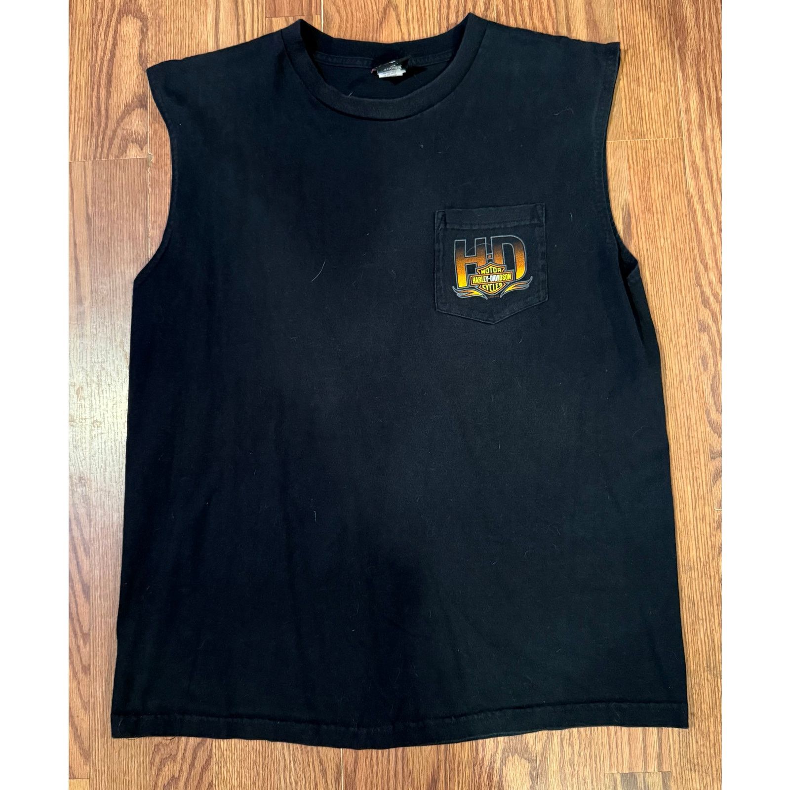 Harley Davidson 2006 Rocky Mountain Harley Davidson Sleeveless Size US XL / EU 56 / 4 - 1 Thumbnail