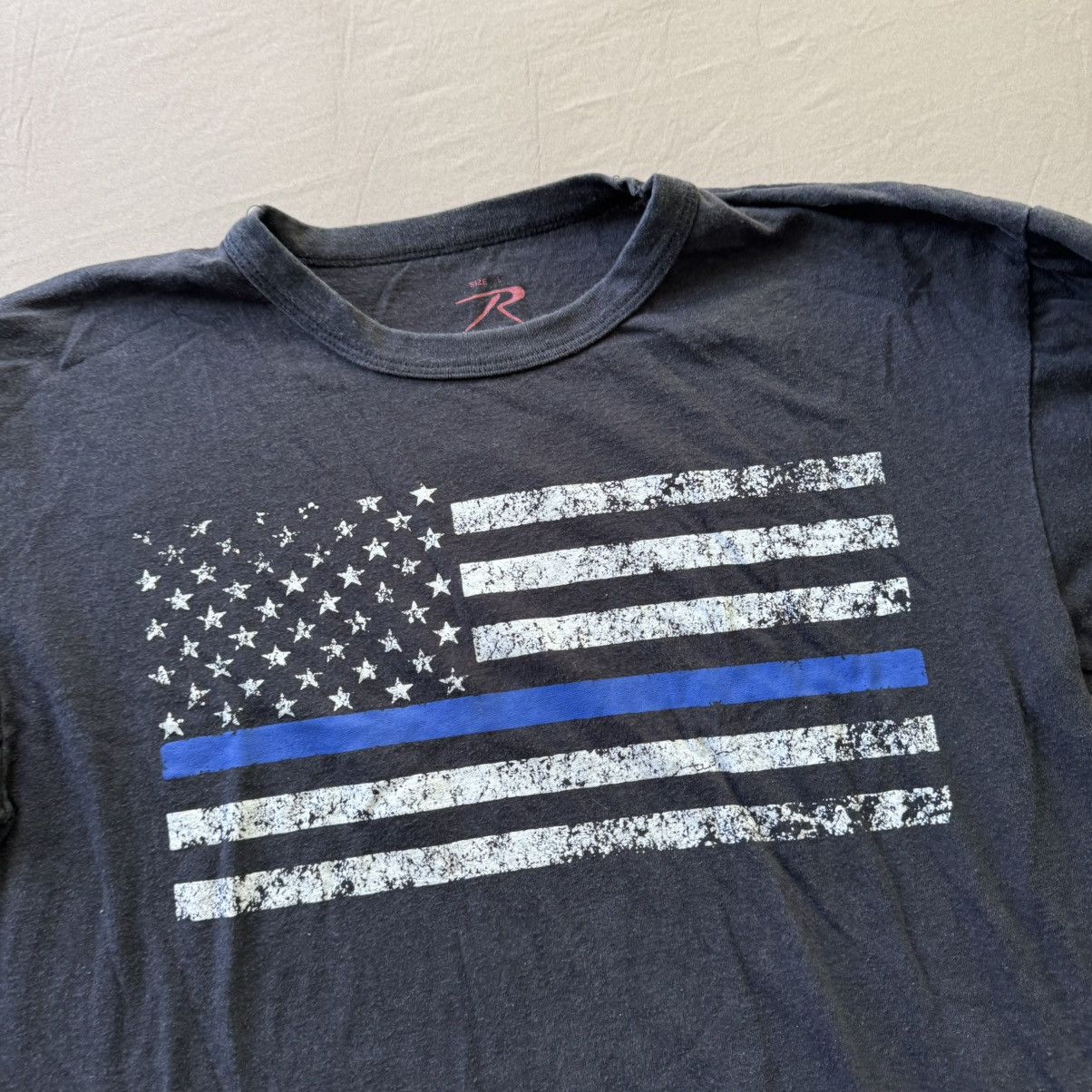 Rothco Rothco Long Sleeve Thin Blue Line T-Shirt Size US L / EU 52-54 / 3 - 3 Thumbnail