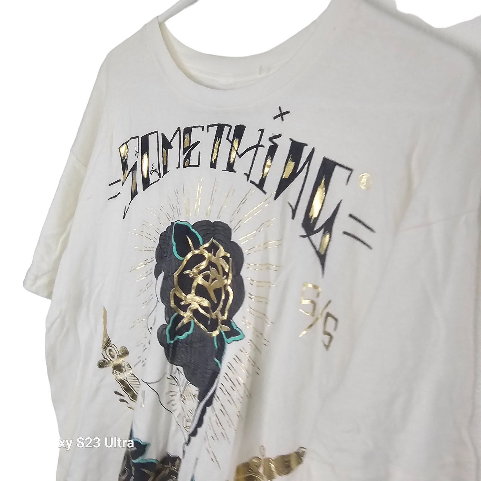 Vintage Something Sacred Graphic Tee XL Catholic Christian Religious Size XL / US 12-14 / IT 48-50 - 4 Thumbnail