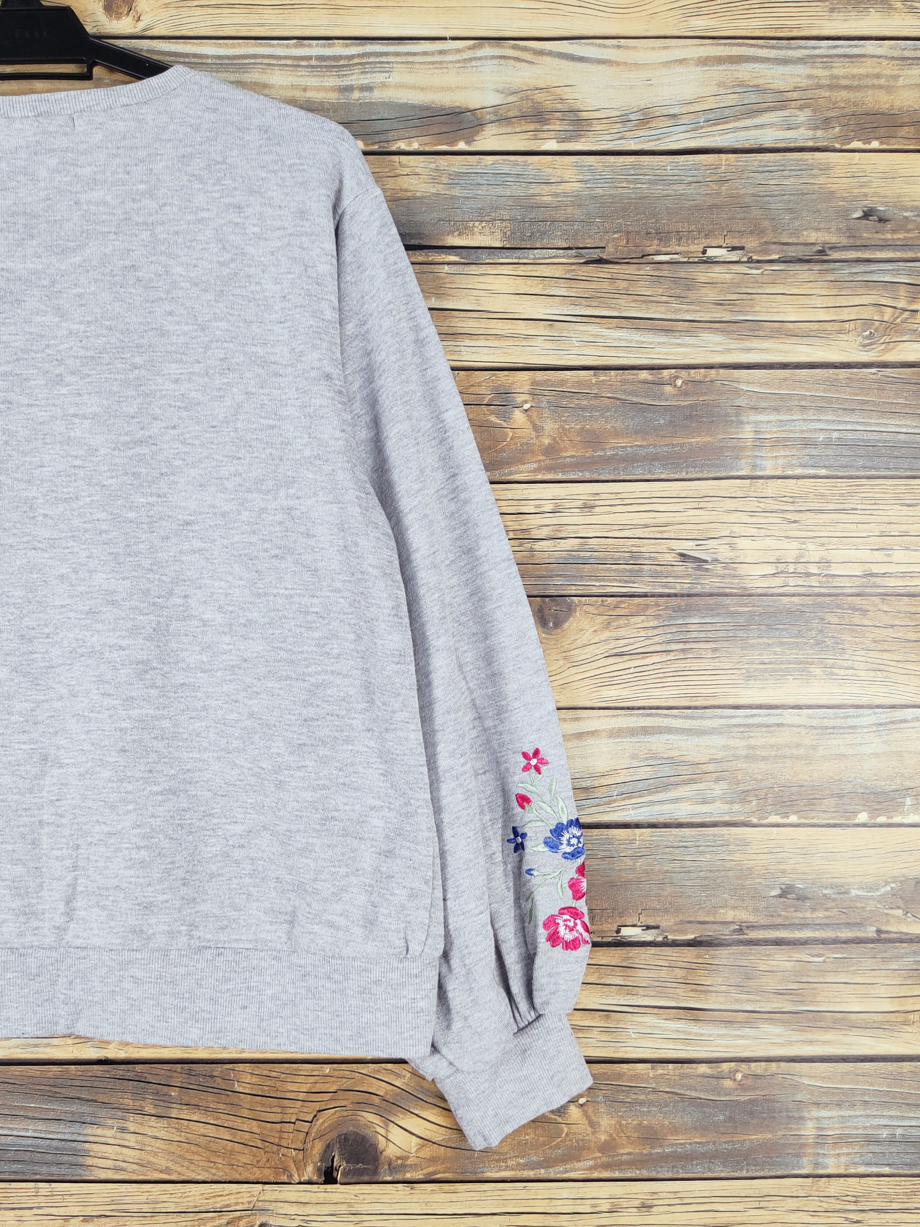 Japanese Brand × Vintage L'espoir Gray Sweatshirts #W1164 Size L / US 10 / IT 46 - 10 Thumbnail