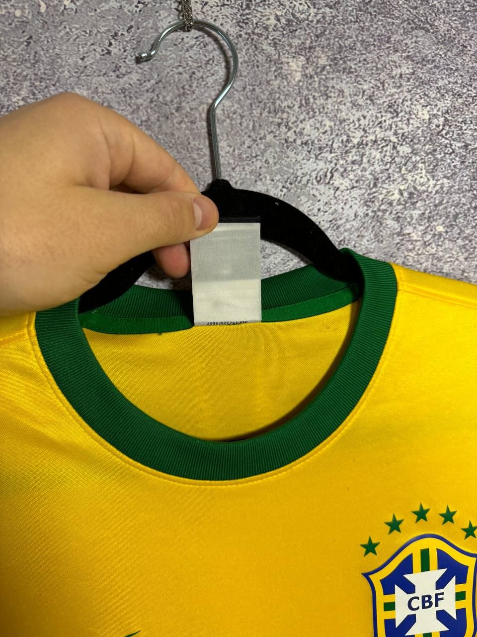 Nike Brazil National Team 2014 Nike Soccer Jersey Medium Size US M / EU 48-50 / 2 - 7 Thumbnail