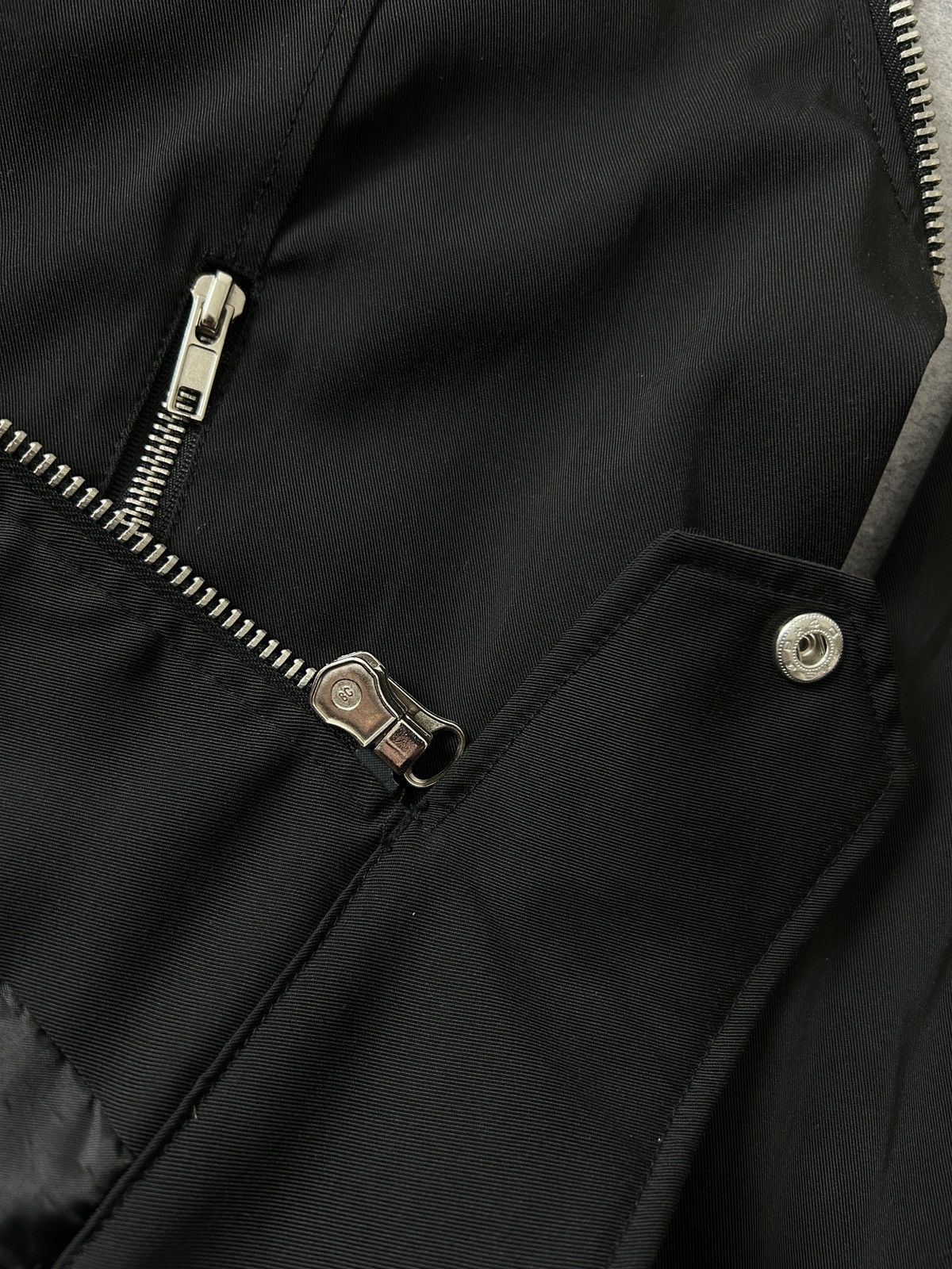 Japanese Brand Bonus Track archive 2-in-1 black Jacket Vest Zip-Off Sleeves Size US M / EU 48-50 / 2 - 5 Thumbnail