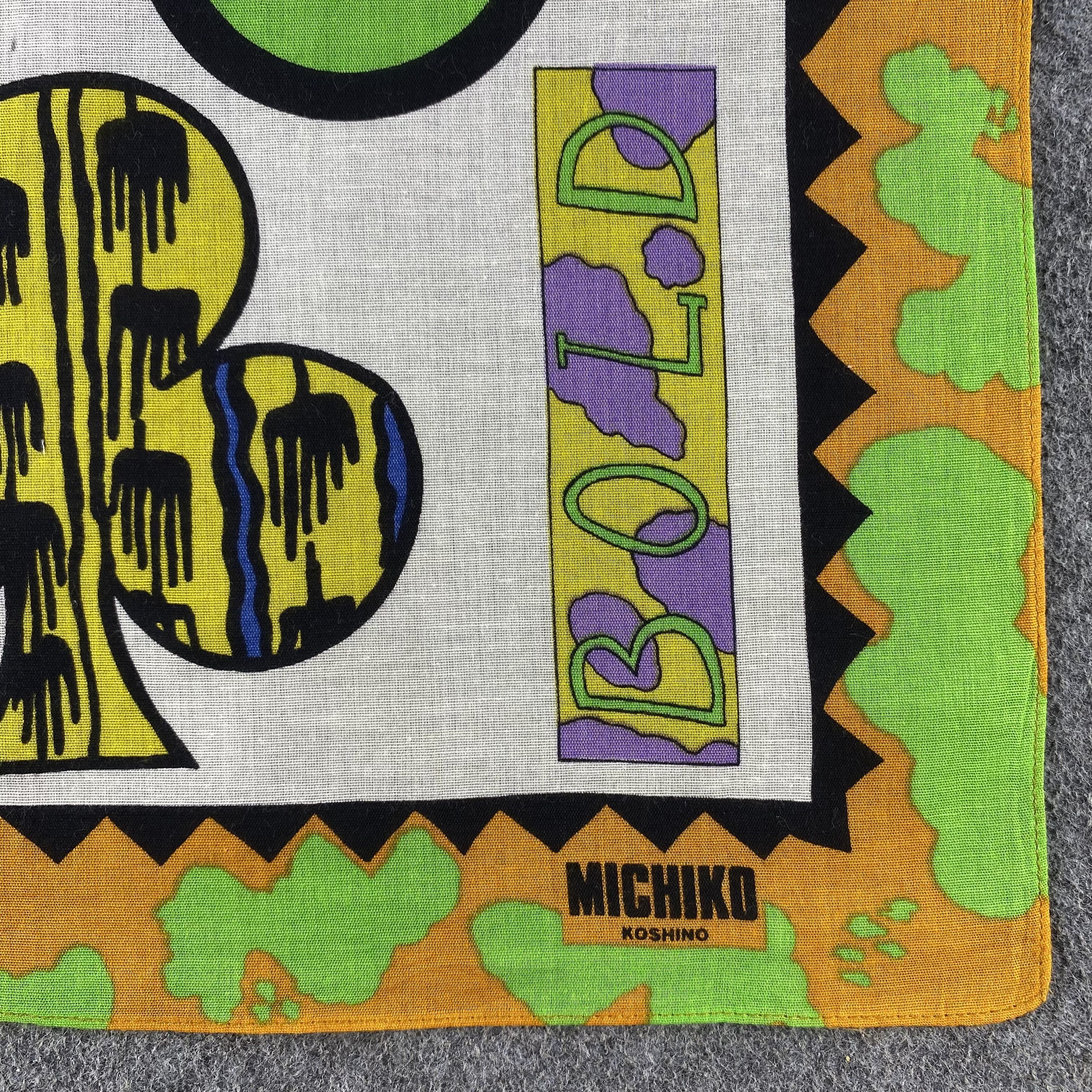 Michiko Koshino Michiko Koshino Handkerchief/Neckerchief/Bandana HC651 Size ONE SIZE - 3 Thumbnail