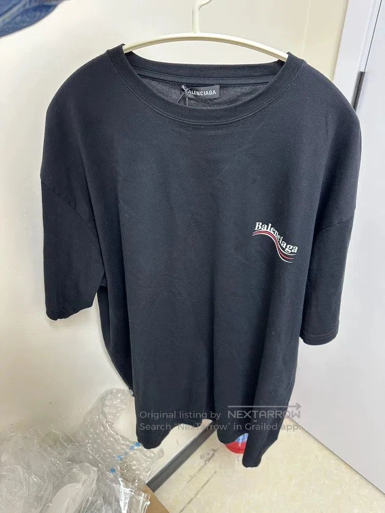 Balenciaga Balenciaga Loose Short Sleeve T-Shirt. Size US L / EU 52-54 / 3 - 1 Thumbnail
