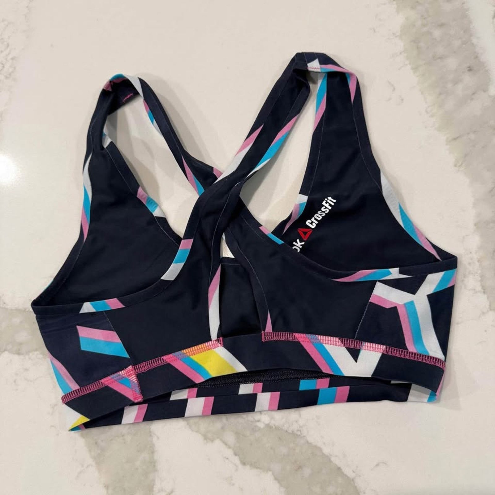 Reebok Reebok Reversible CrossFit Play-Dry Sports Bra Womens Small Size ONE SIZE - 3 Thumbnail