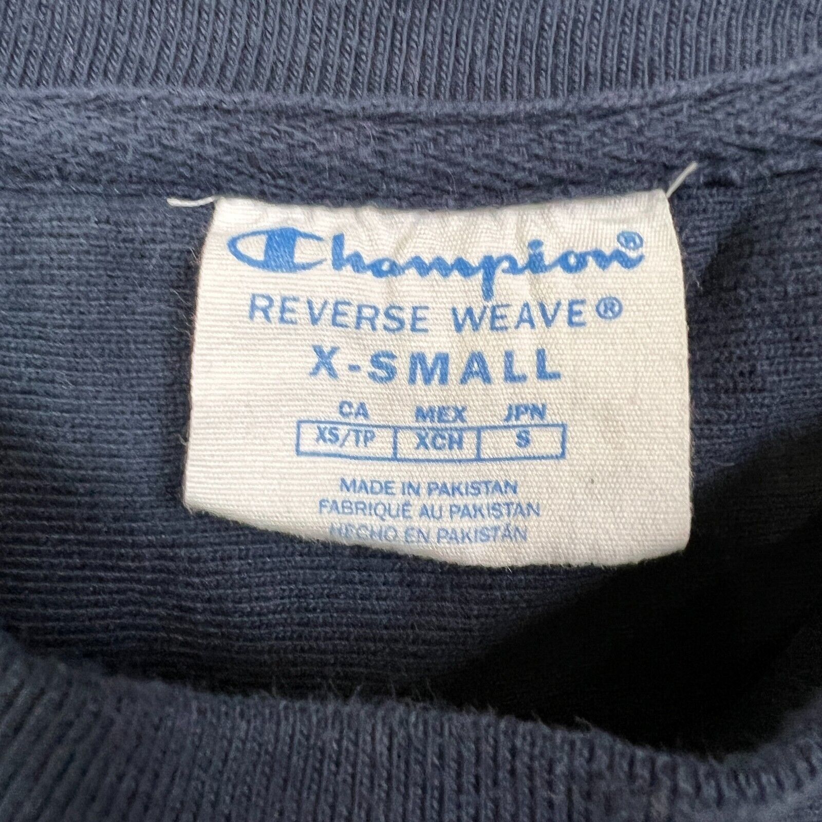 Champion × Vintage Champion Sweatshirt XS Vineyard Reverse Weave Pullover Crew Size XS / US 0-2 / IT 36-38 - 6 Thumbnail