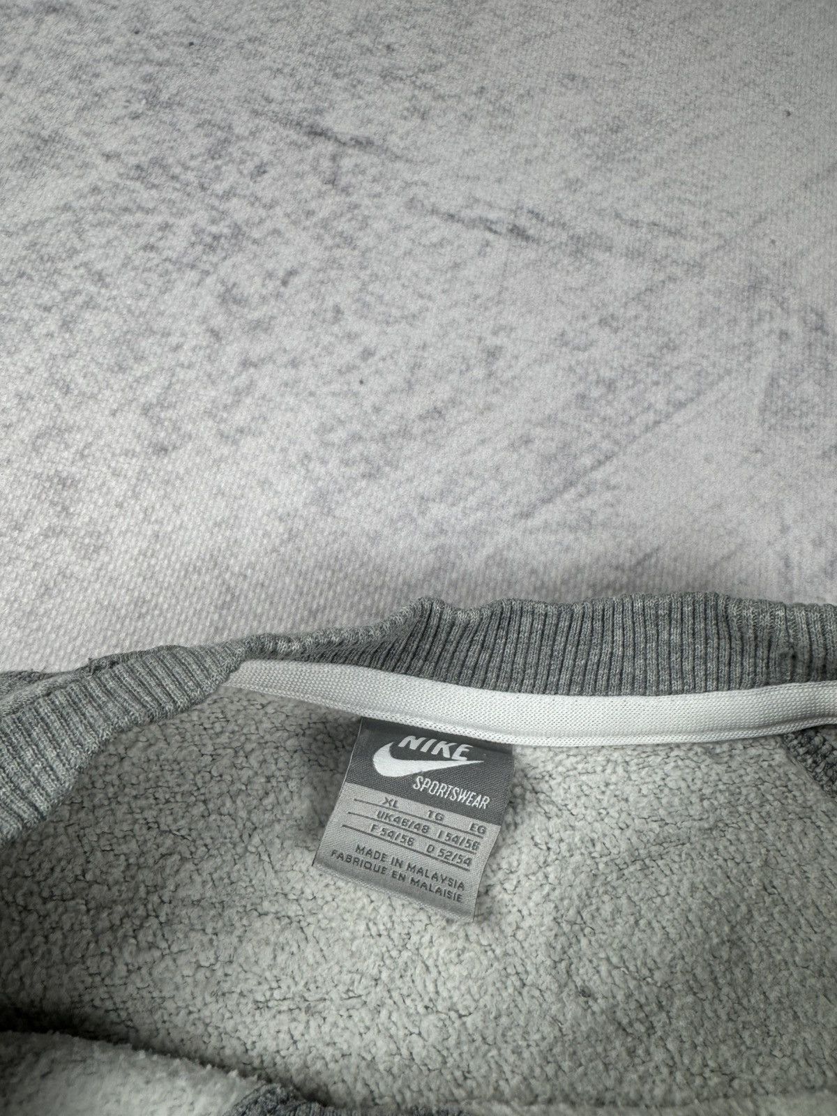 Nike × Vintage NIKE VINTAGE CENTER LOGO OVERSIZE BOXY SWEATSHIRT Size US XL / EU 56 / 4 - 7 Thumbnail